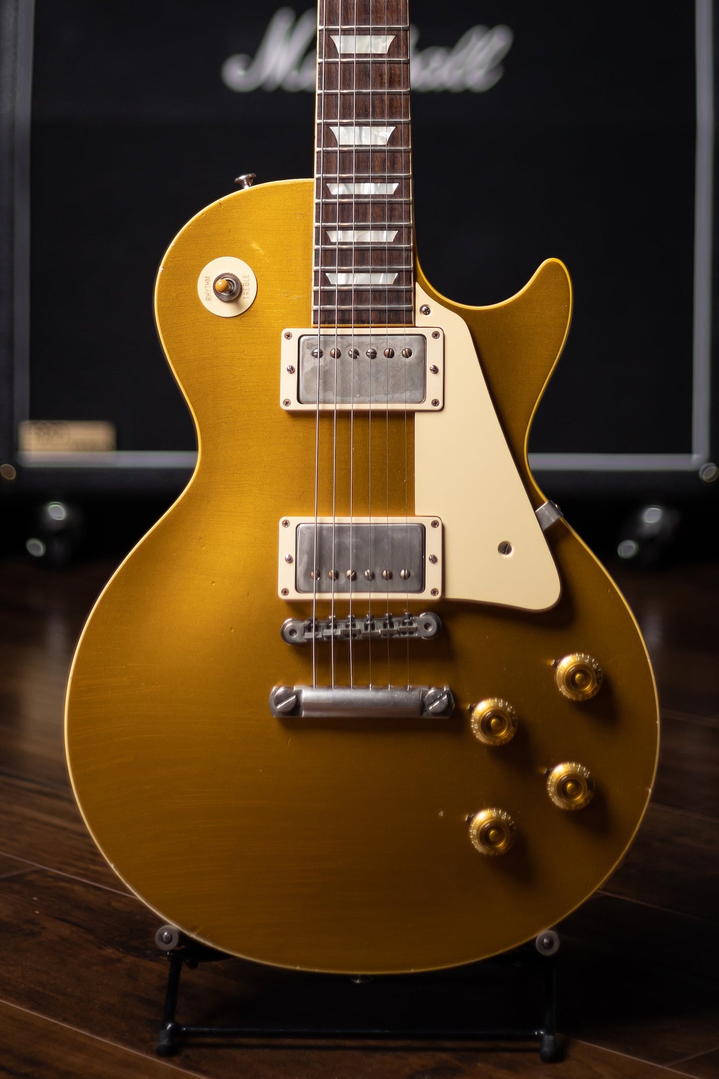2015 Gibson Custom Shop True Historic Les Paul 1957 Reissue Electric Guitar - Goldtop