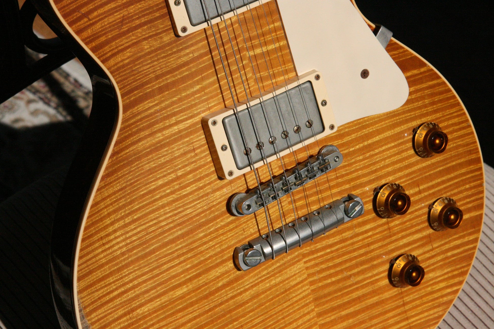 1959 Gibson HISTORIC MAKEOVERS Les Paul Reissue! BRAZILIAN ROSEWOOD Board! 2000 LP HM R9 59 Burst