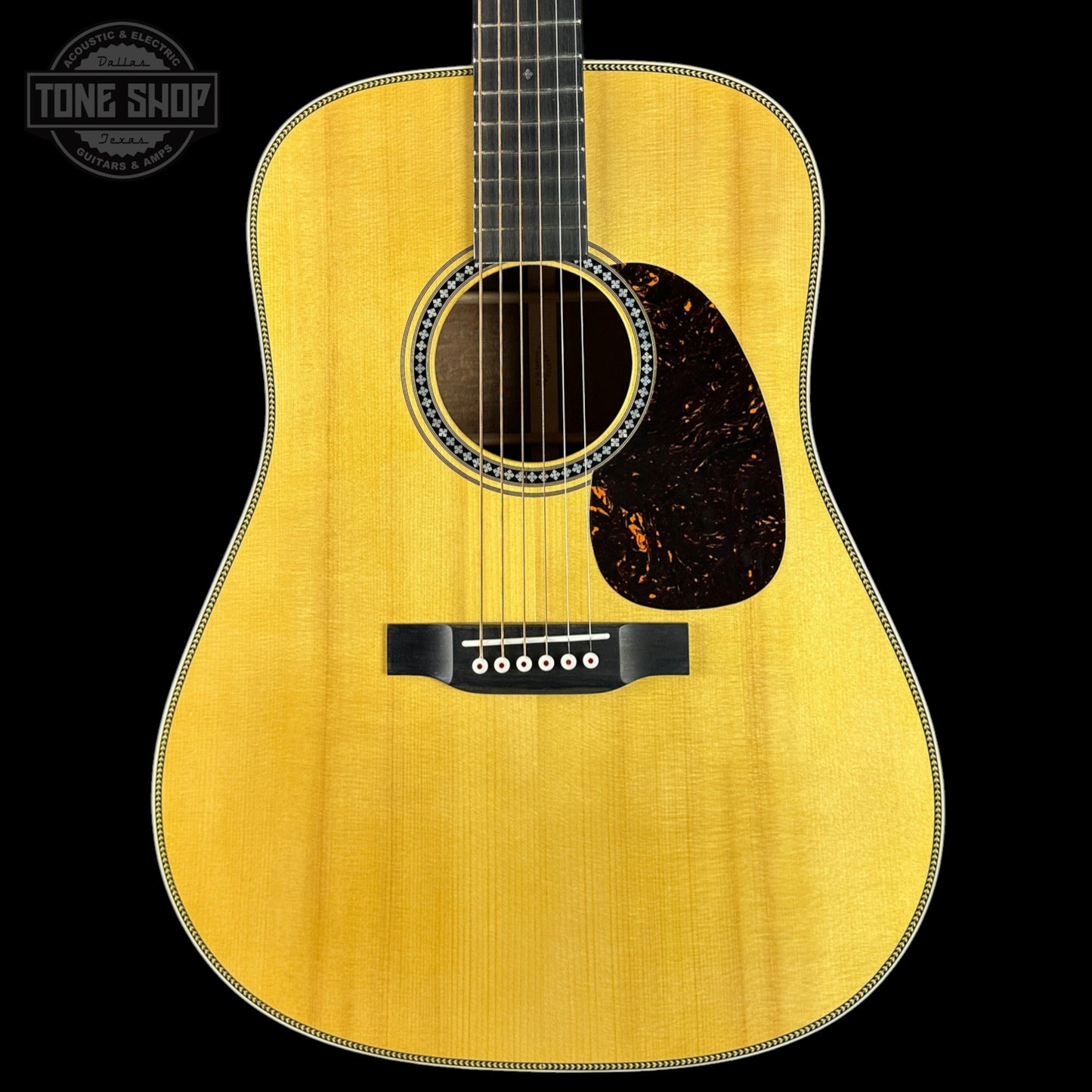 Martin Custom Shop 28 Style Dread Adirondack/Quilted Sapele w/Case 2778270