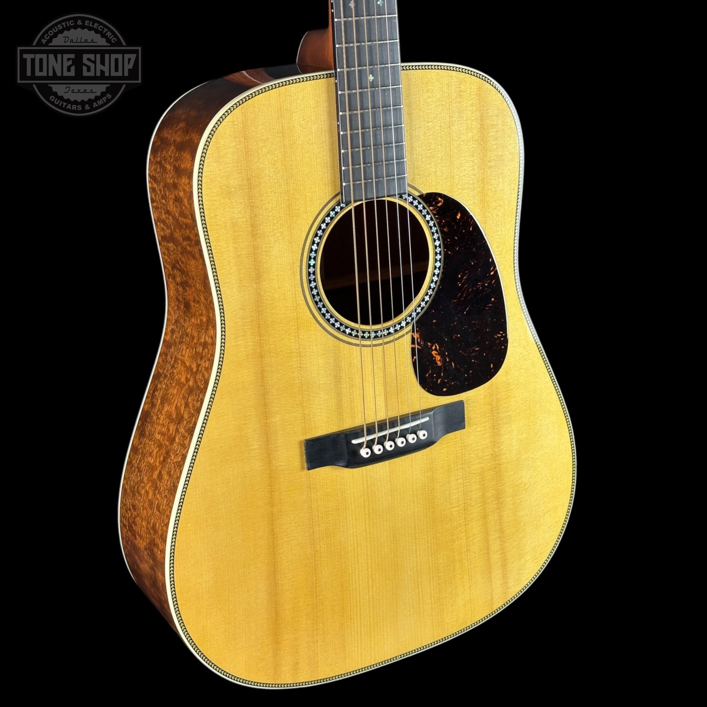 Martin Custom Shop 28 Style Dread Adirondack/Quilted Sapele w/Case 2778270