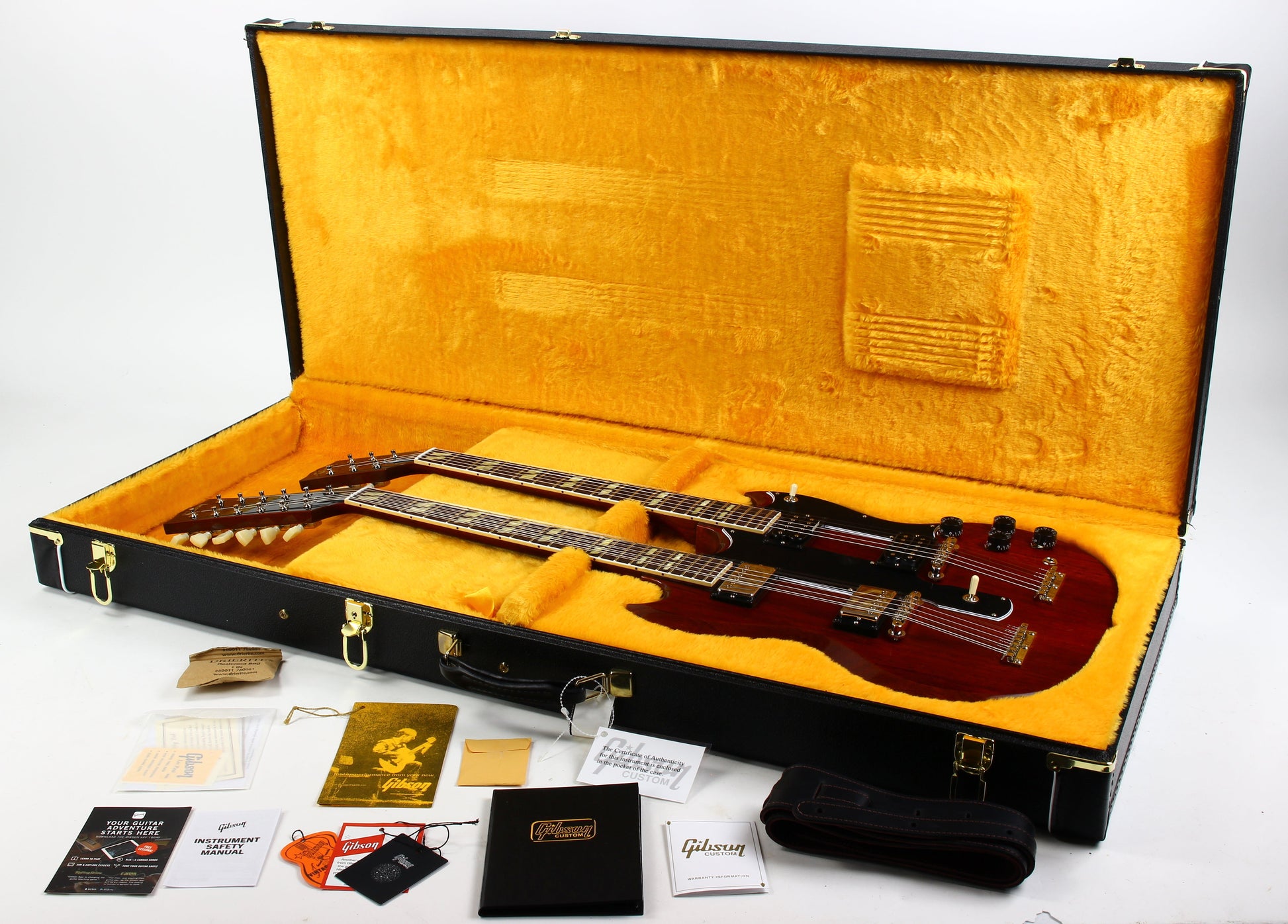2025 Gibson Custom Shop JIMMY PAGE EDS-1275 Double Neck 1969 Reissue Cherry Signature Model