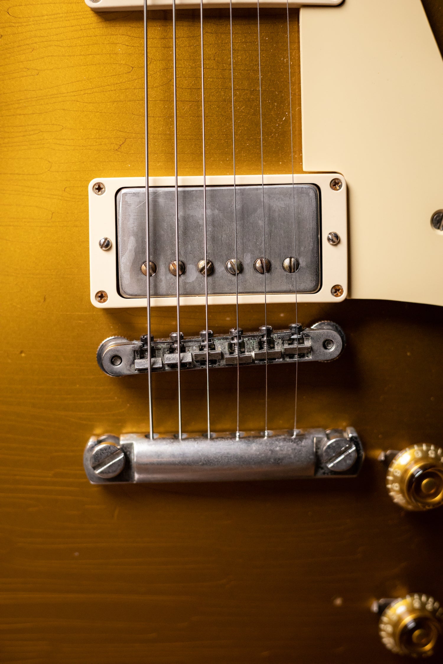 2015 Gibson Custom Shop True Historic Les Paul 1957 Reissue Electric Guitar - Goldtop