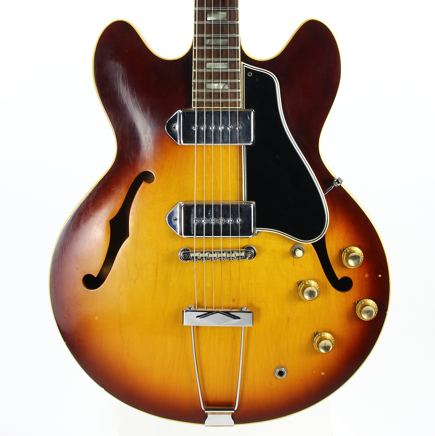 1966 Gibson ES-330 TD Sunburst Vintage Thinline Electric Guitar - 2 P90 Pickups! es335