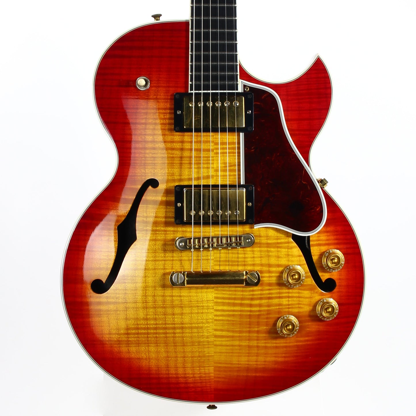2006 Gibson Custom Shop Pat Martino Custom Electric Guitar - Carved Maple Flametop, Ebony Board! es-175, es-335, es-355