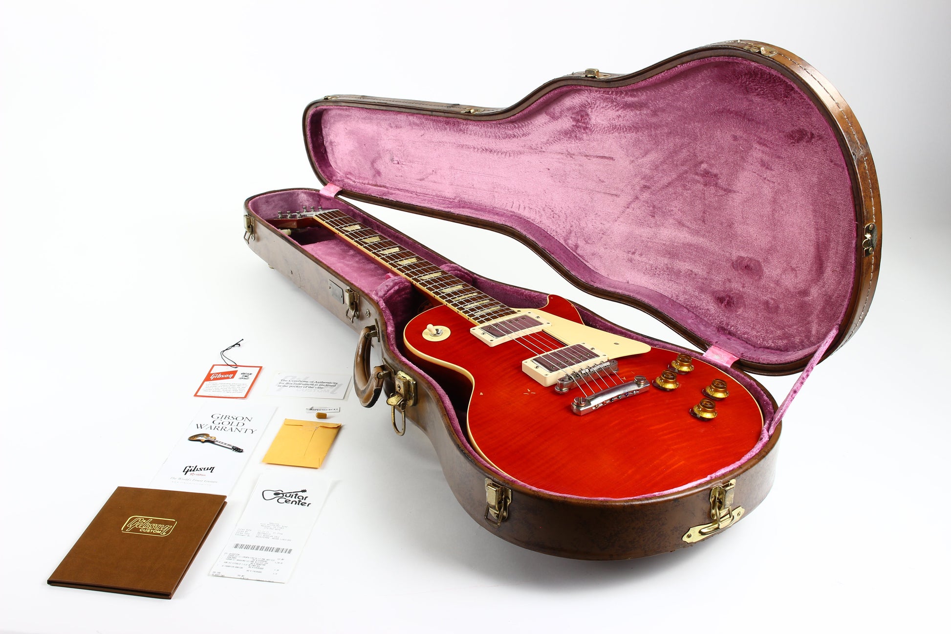 2019 Gibson '58 Les Paul AGED Sweet Cherry Red Lucy 1958 R8 Custom Shop