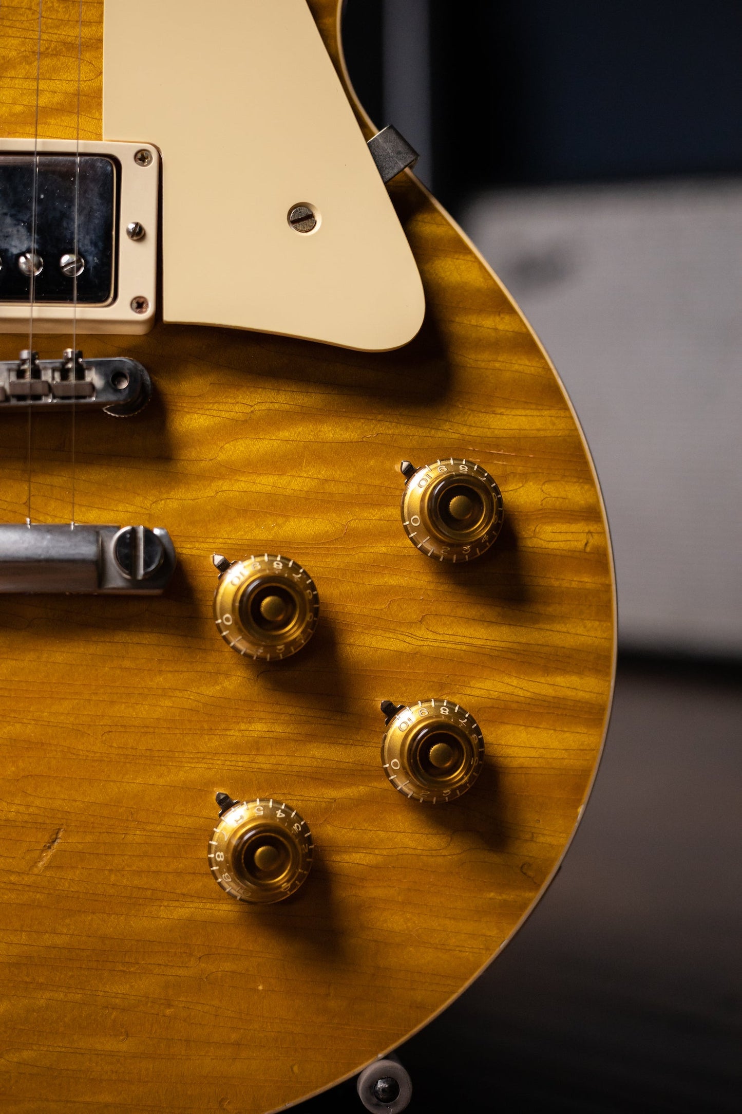 2015 Gibson Custom Shop True Historic Les Paul 1959 Reissue Figured Top Electric Guitar - Lemon Burst