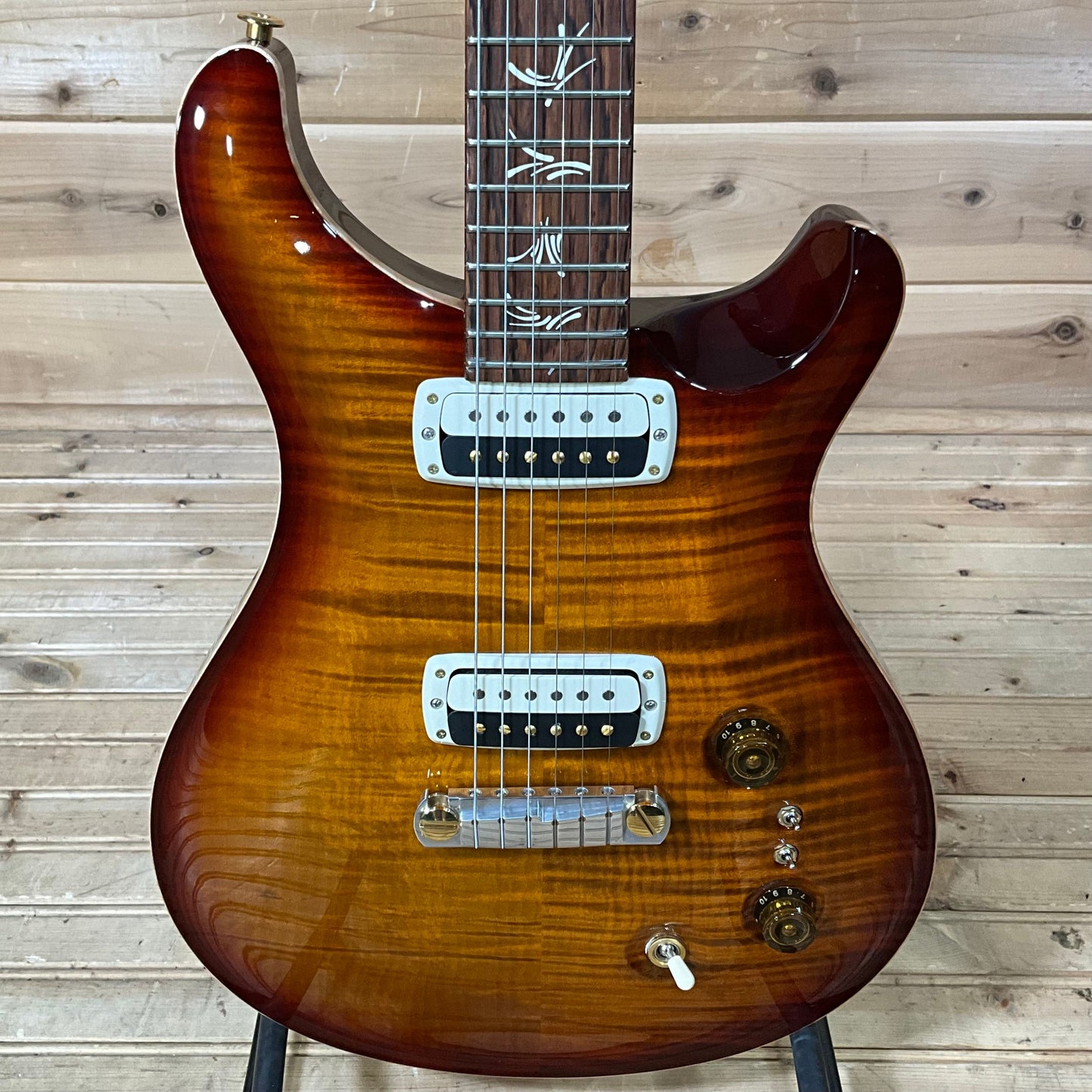PRS 2024 Paul's Guitar 10 Top Electric Guitar - Dark Cherry Sunburst