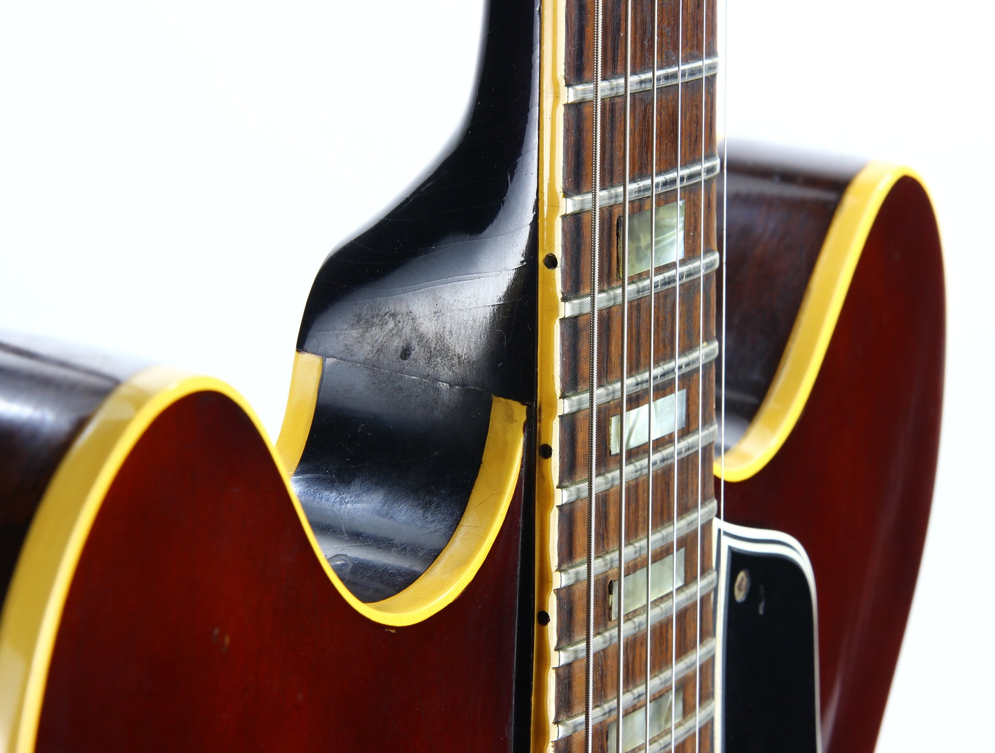 1966 Gibson ES-330 TD Sunburst Vintage Thinline Electric Guitar - 2 P90 Pickups! es335