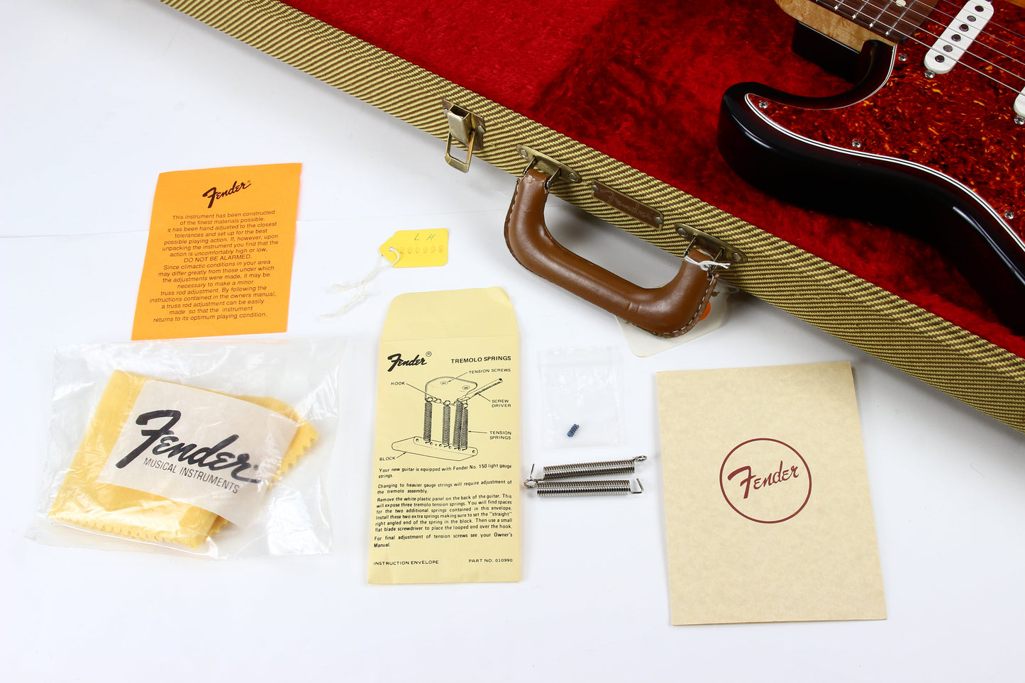 1992 Fender Custom Shop Masterbuilt Flametop Stratocaster | J.W. Black Sunburst Left-Handed strung Righty | One-of-a-Kind!