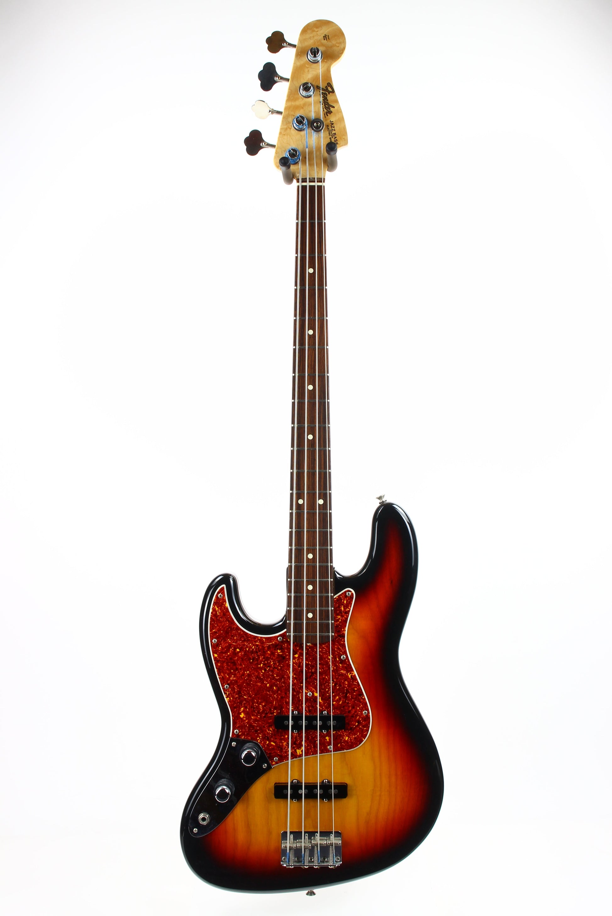 1991 Fender Custom Shop Masterbuilt '62 Jazz Bass Sunburst | Left-Handed Strung Righty FRED STUART