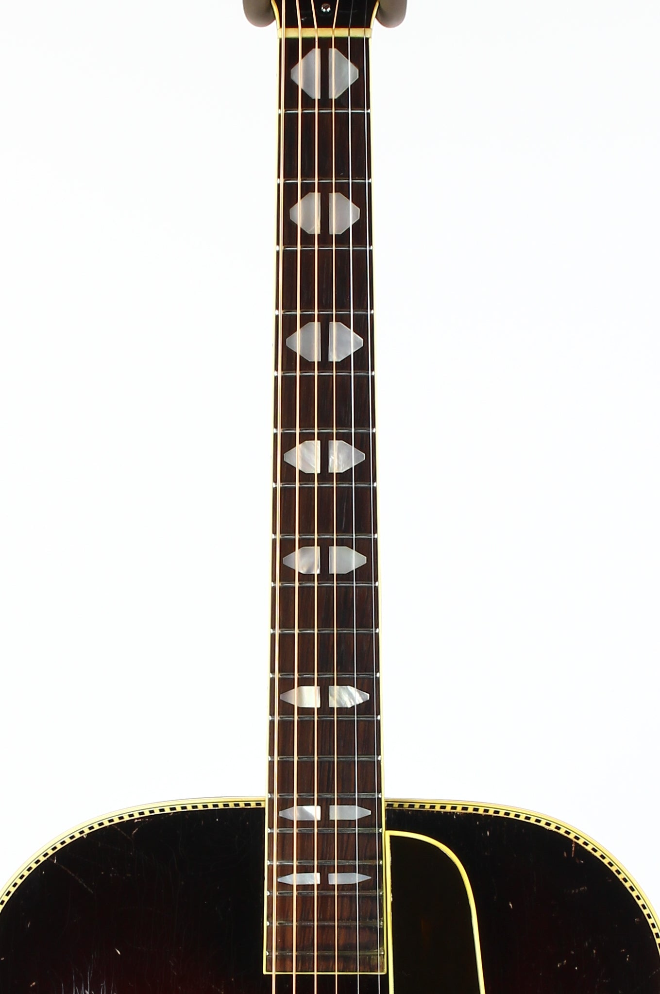 1938 Gibson L-10 Vintage Archtop Acoustic Guitar w Original Hard Case Sunburst CLEAN!