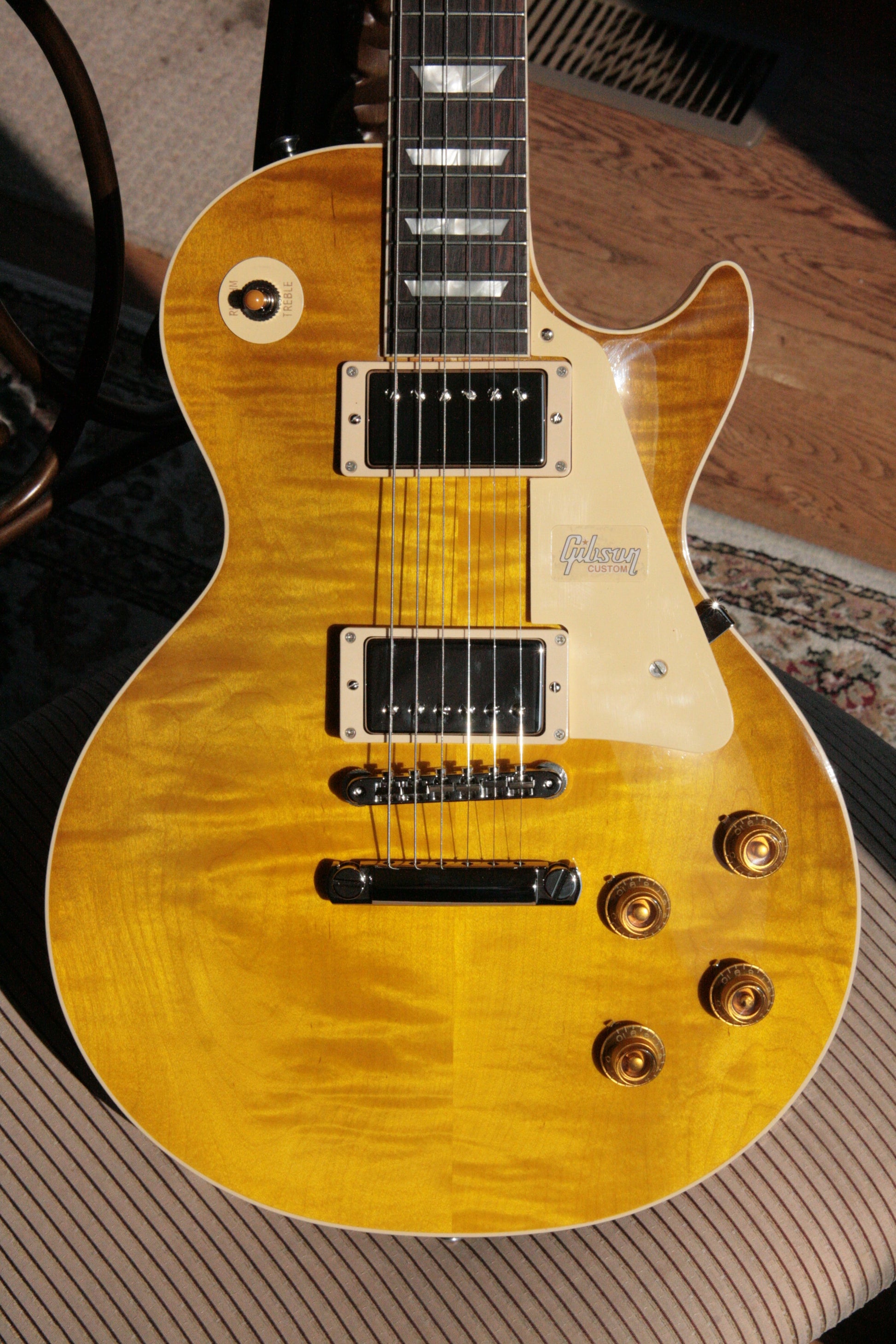 2018 Gibson 1958 Les Paul Historic Reissue! R8 58 LP Honey Lemon Fade Custom Shop TH Specs