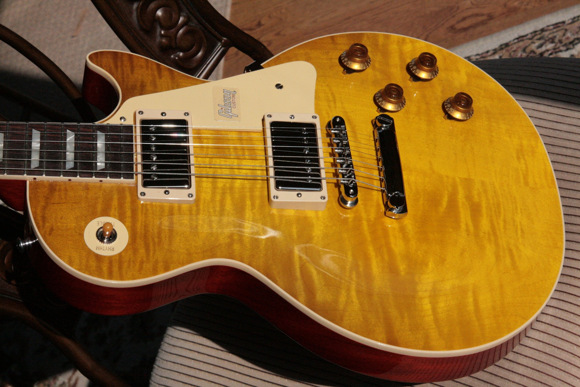 2018 Gibson 1958 Les Paul Historic Reissue! R8 58 LP Honey Lemon Fade Custom Shop TH Specs