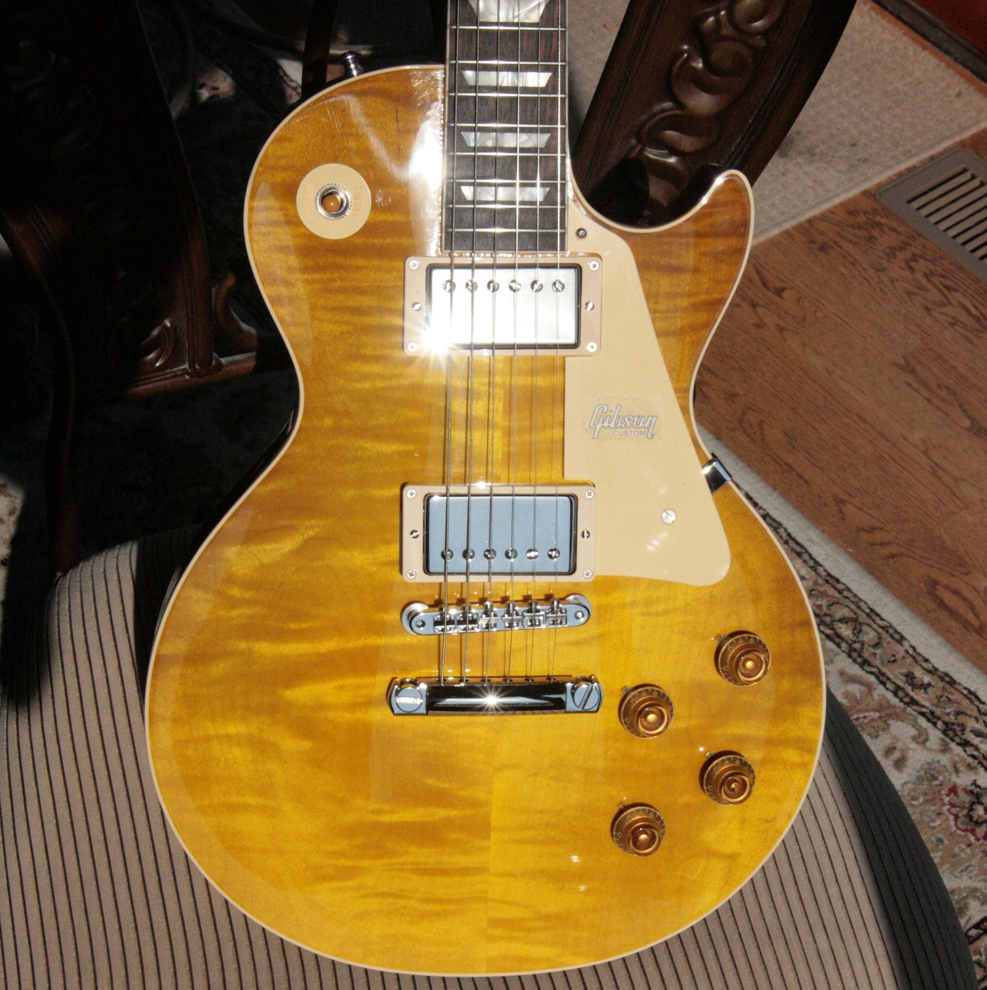 2018 Gibson 1958 Les Paul Historic Reissue! R8 58 LP Honey Lemon Fade Custom Shop TH Specs