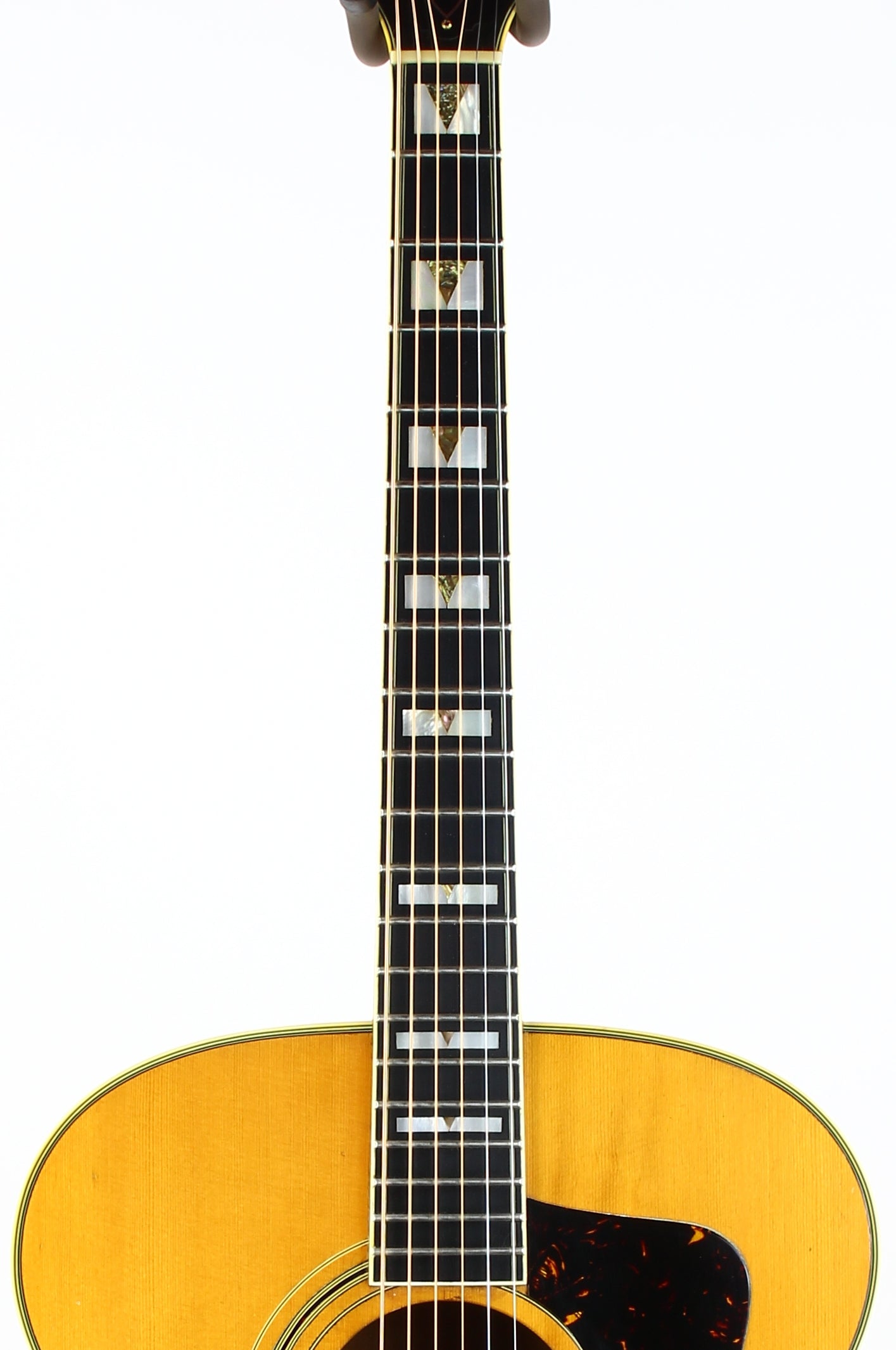 1968 Guild F-50 Natural Jumbo Flattop Jumbo Acoustic Guitar Figured Maple Vintage HOBOKEN MASTERPIECE