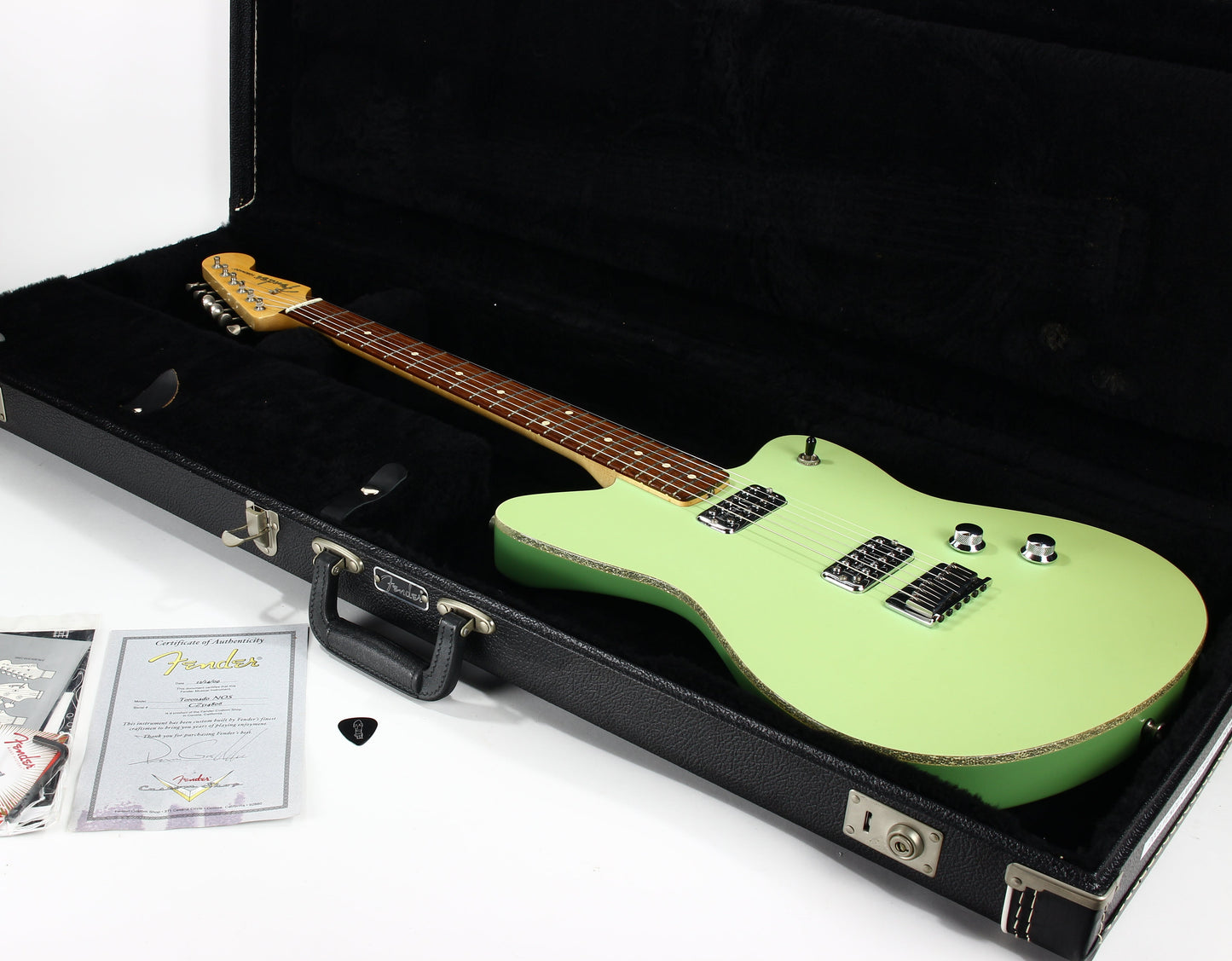 ONE-OF-A-KIND! 2009 Fender Custom Shop MASTERBUILT Toronado -- NAMM 2010 Model, Surf Green 2-Tone, jazzmaster, stratocaster, telecaster