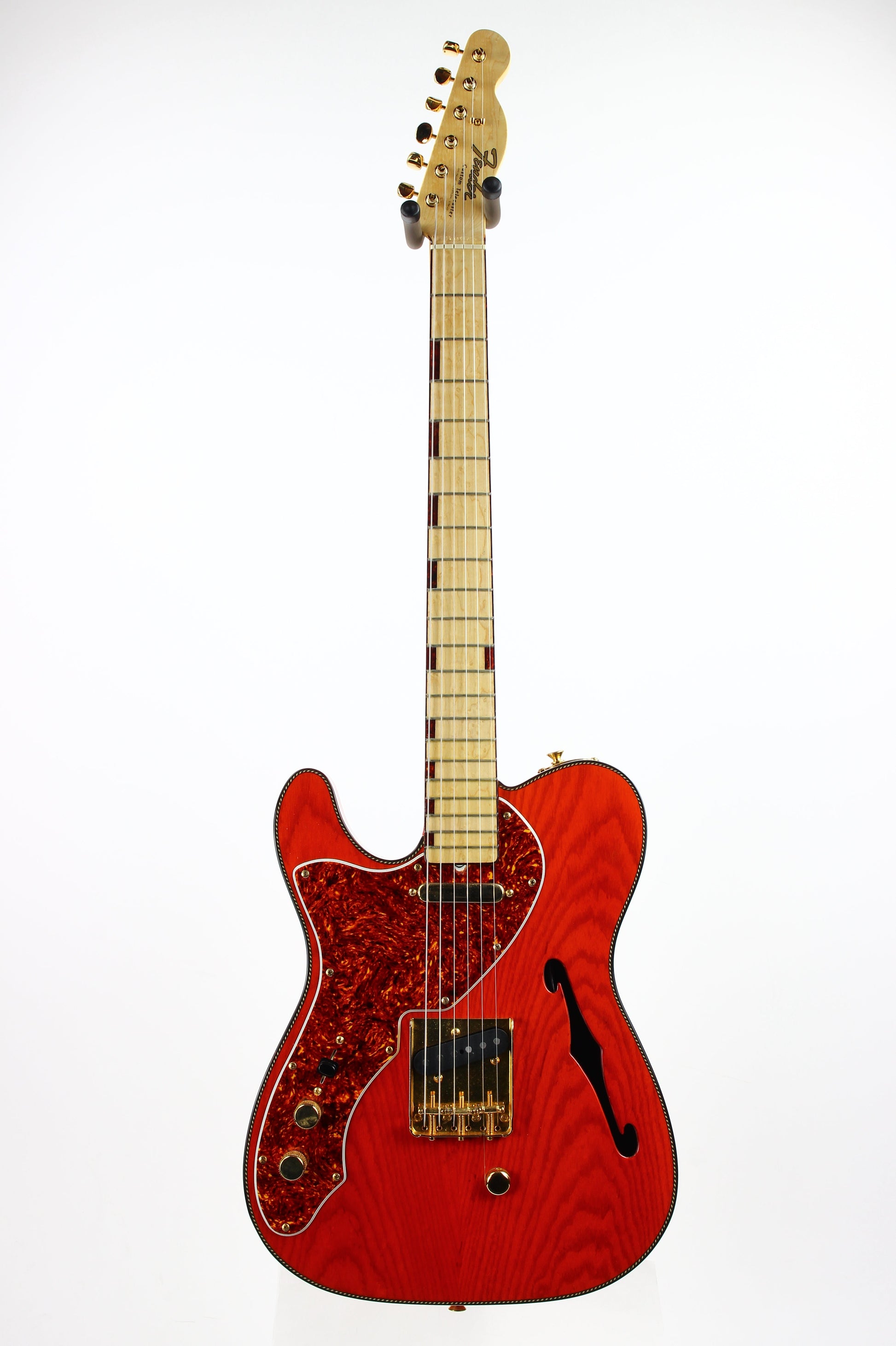 1992 Fender Custom Shop Masterbuilt Thinline Telecaster One-Off | B-Bender Lefty Righty! Rope Tortoise Binding Unique Tele Fred Stuart! Cowboycaster