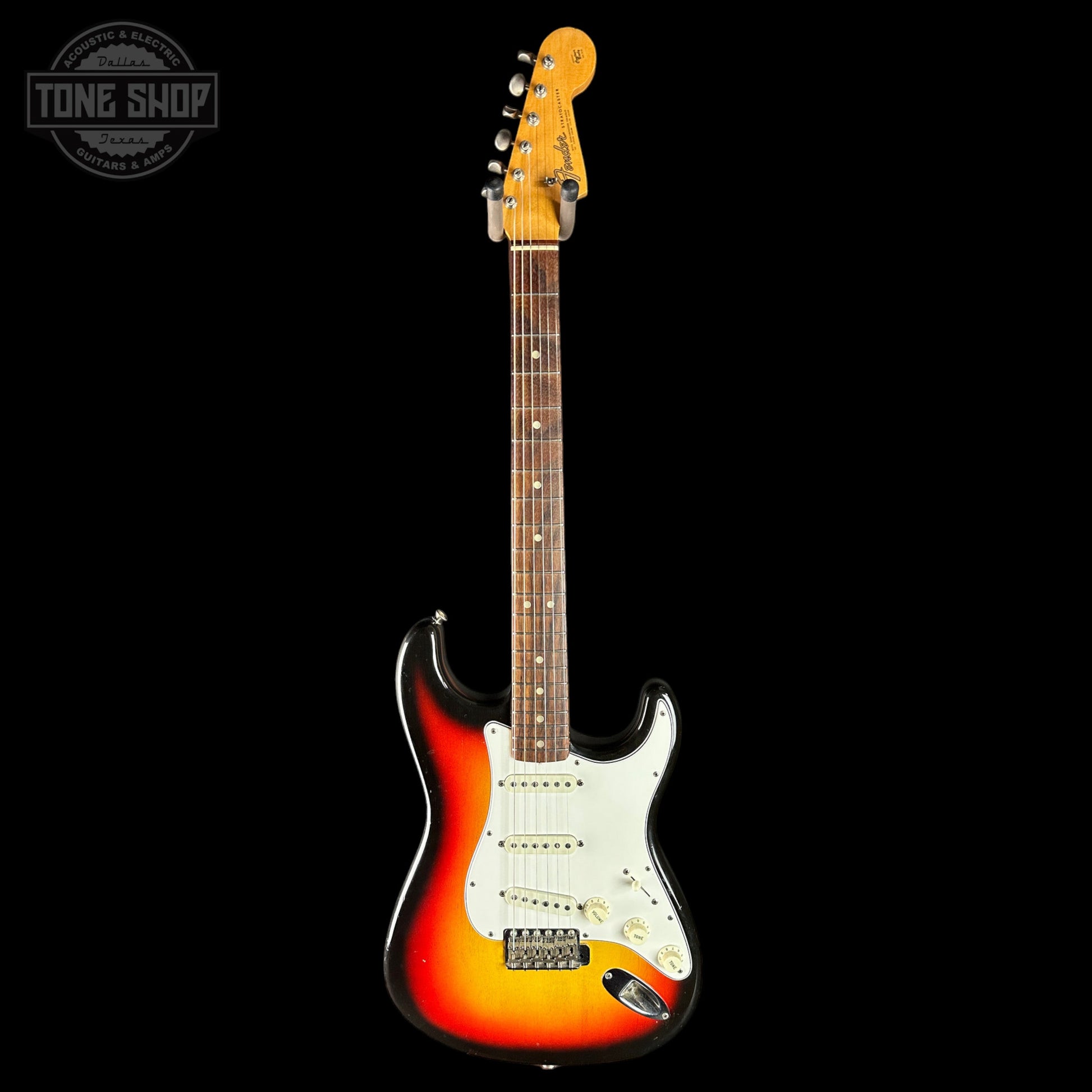 Vintage 1965 Fender Stratocaster 3-Tone Sunburst w/OHSC TSU24824