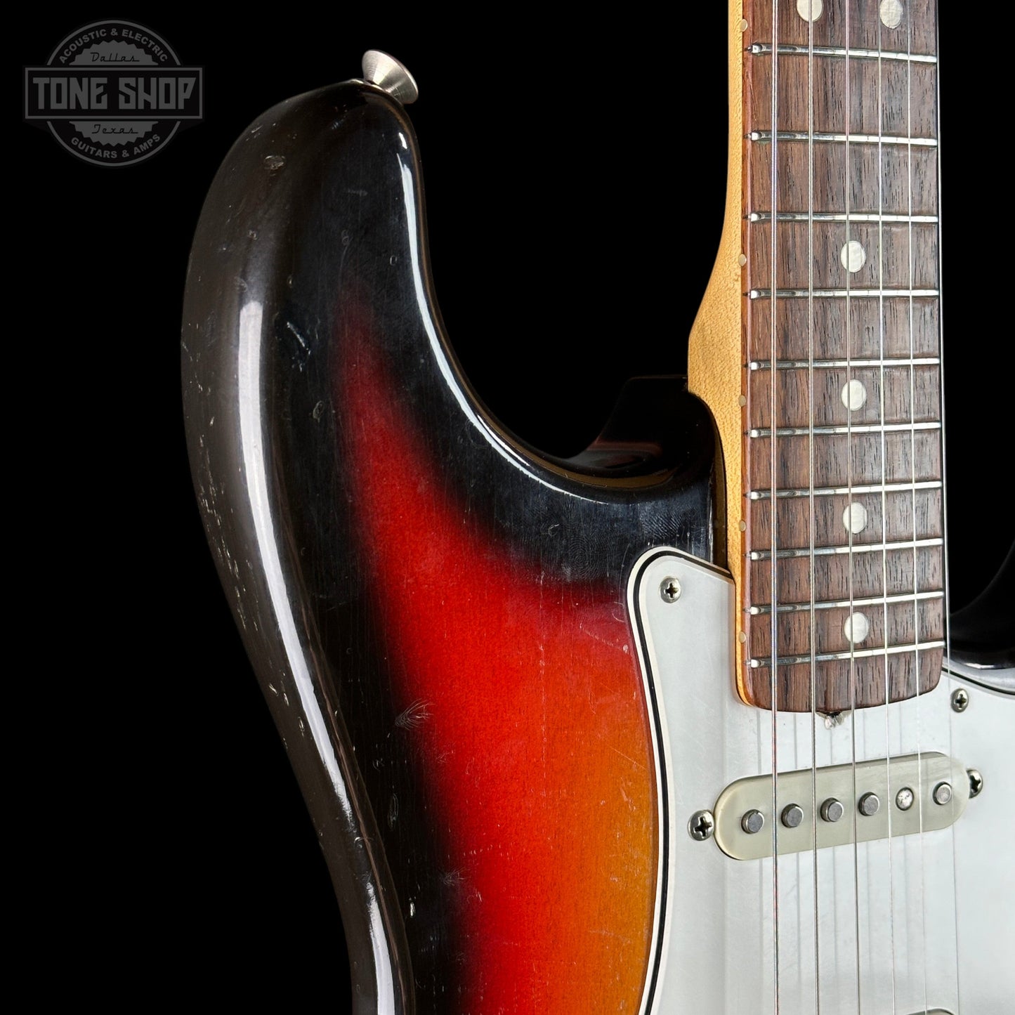 Vintage 1965 Fender Stratocaster 3-Tone Sunburst w/OHSC TSU24824