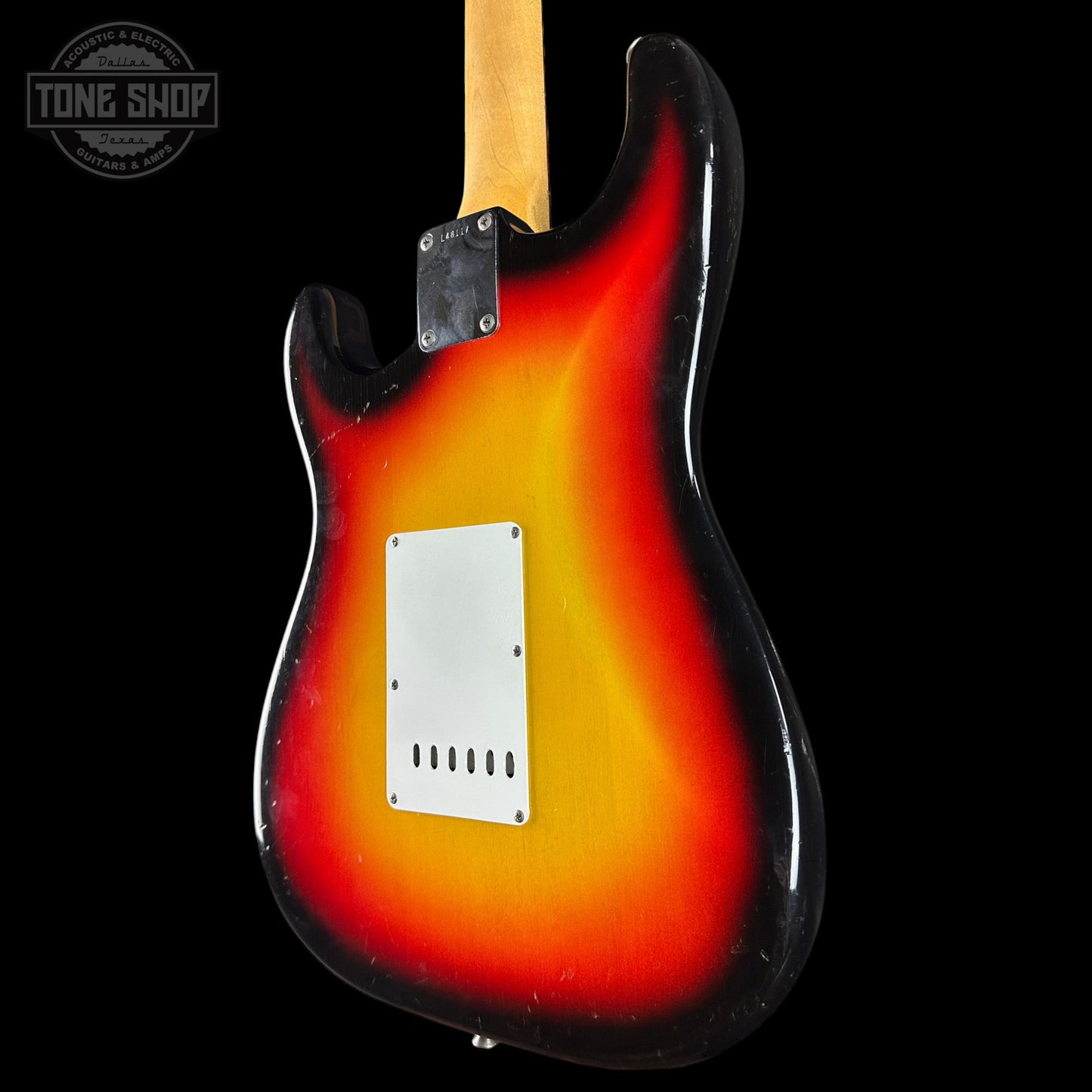 Vintage 1965 Fender Stratocaster 3-Tone Sunburst w/OHSC TSU24824