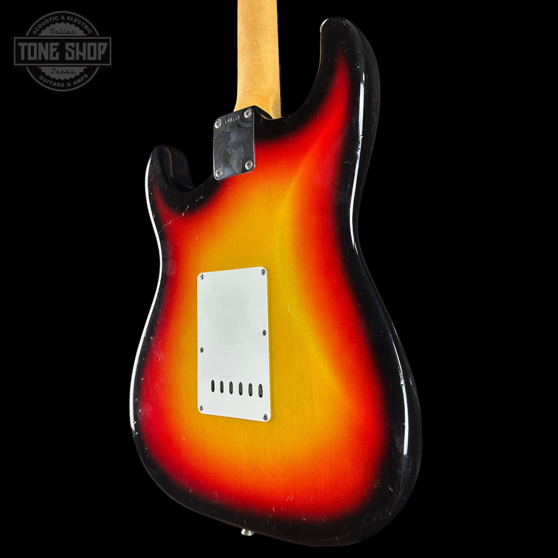 Vintage 1965 Fender Stratocaster 3-Tone Sunburst w/OHSC TSU24824