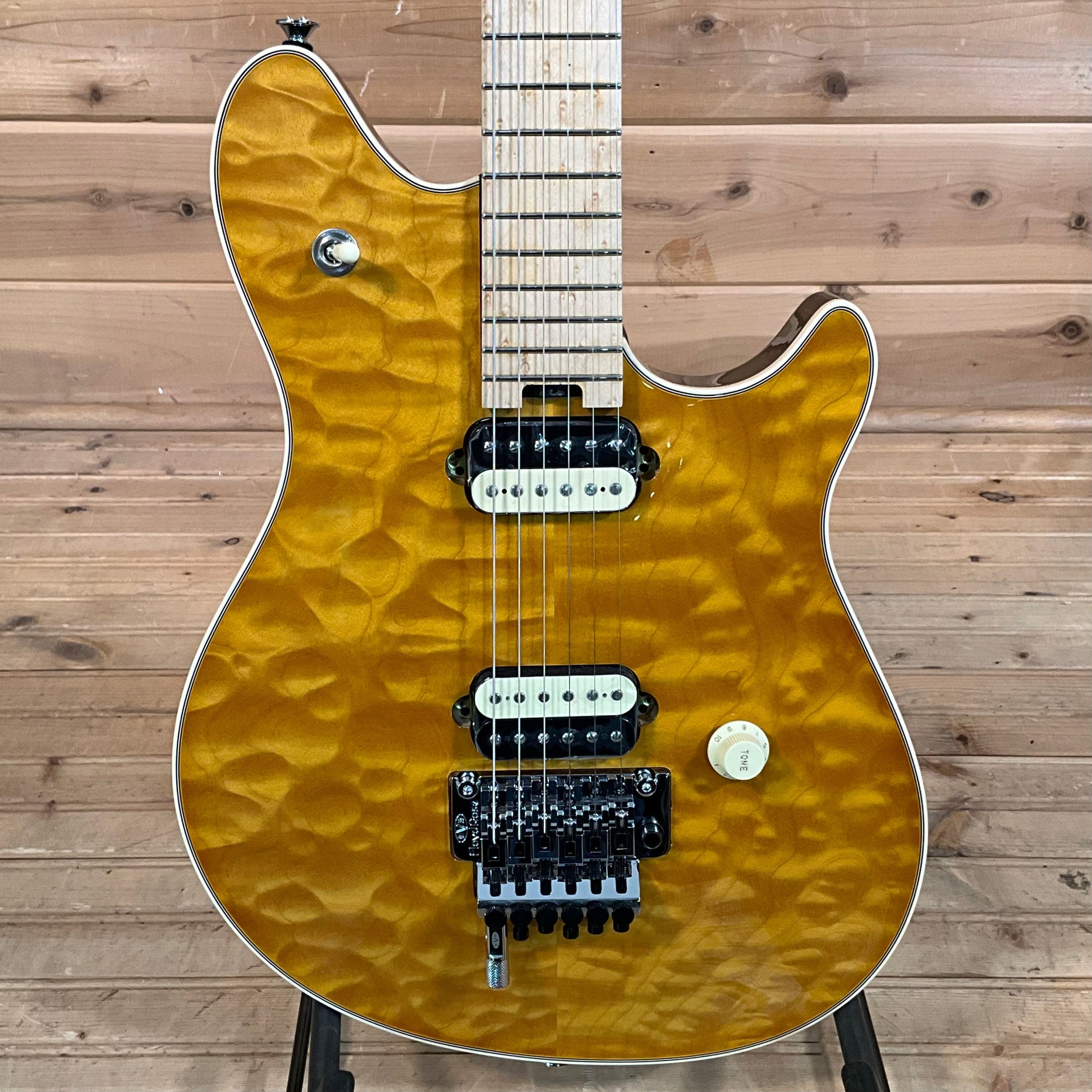 EVH Custom Shop Special Edition Wolfgang Electric Guitar - Trans Amber