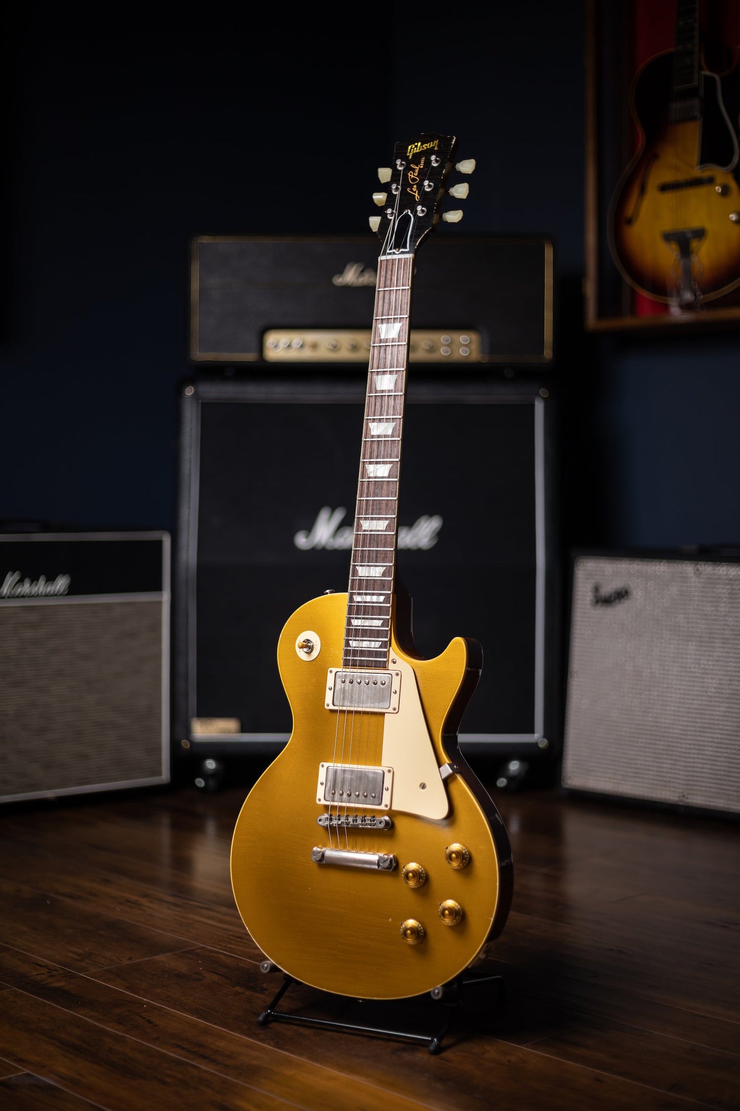 2015 Gibson Custom Shop True Historic Les Paul 1957 Reissue Electric Guitar - Goldtop