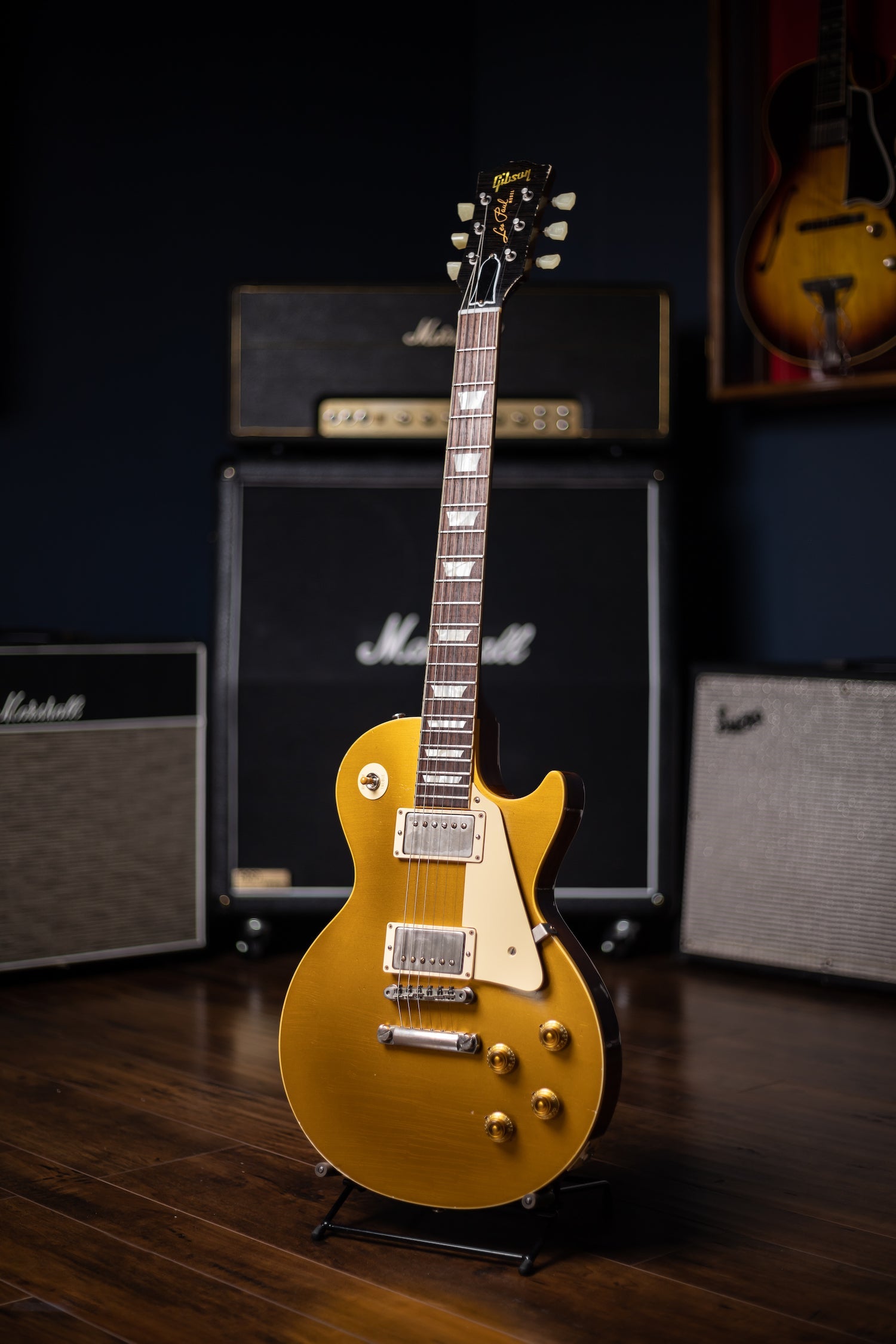 2015 Gibson Custom Shop True Historic Les Paul 1957 Reissue Electric Guitar - Goldtop