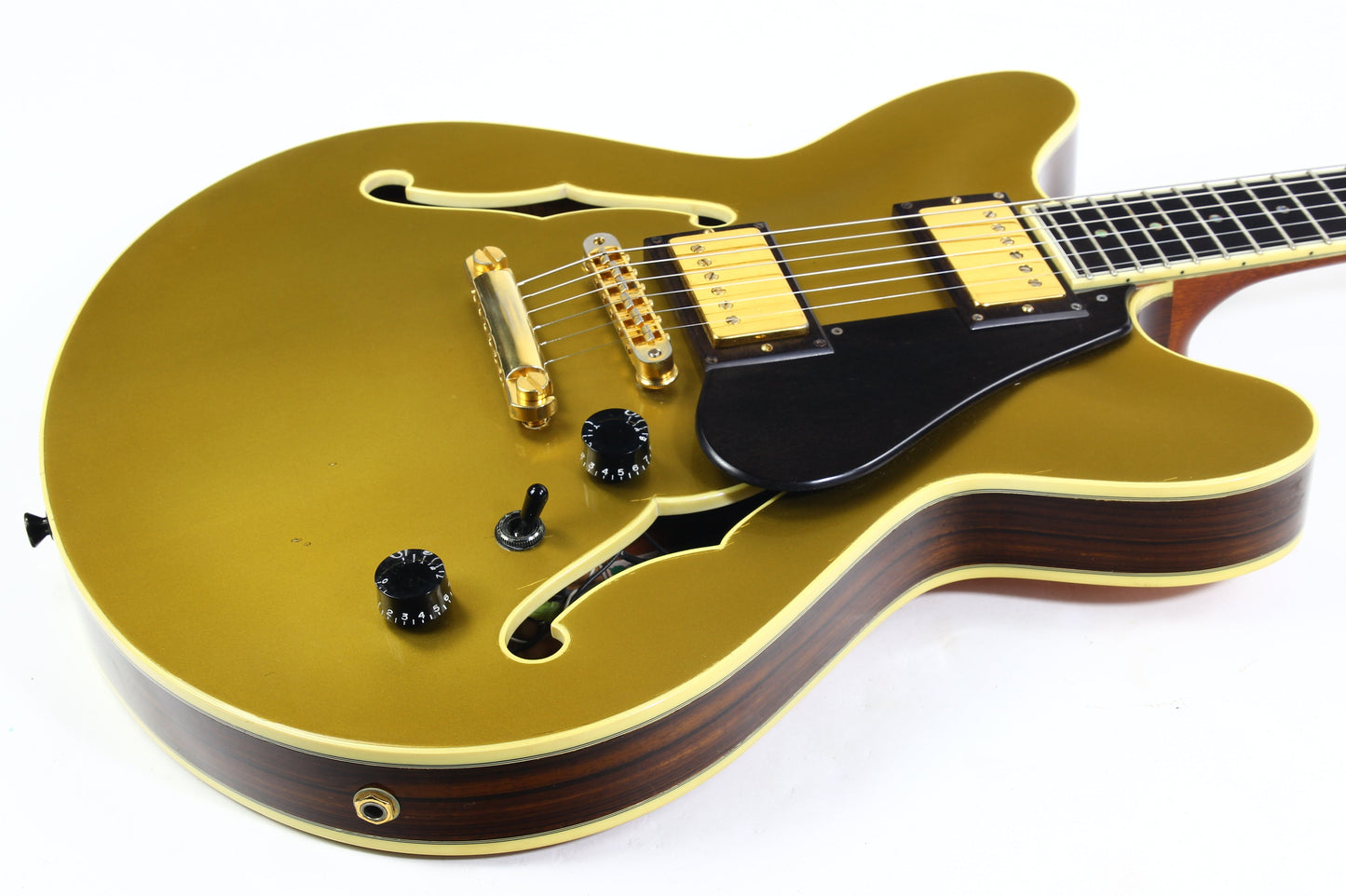 2001 Tom Ribbecke Testadura Goldtop - Masterbuilt w Brazilian Rosewood Center Block & Sides
