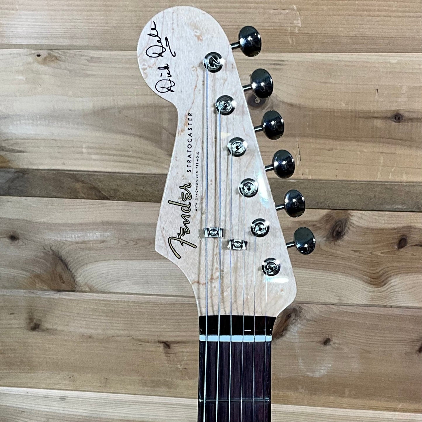 Fender Custom Shop Dick Dale Stratocaster Electric Guitar - Chartreuse Sparkle