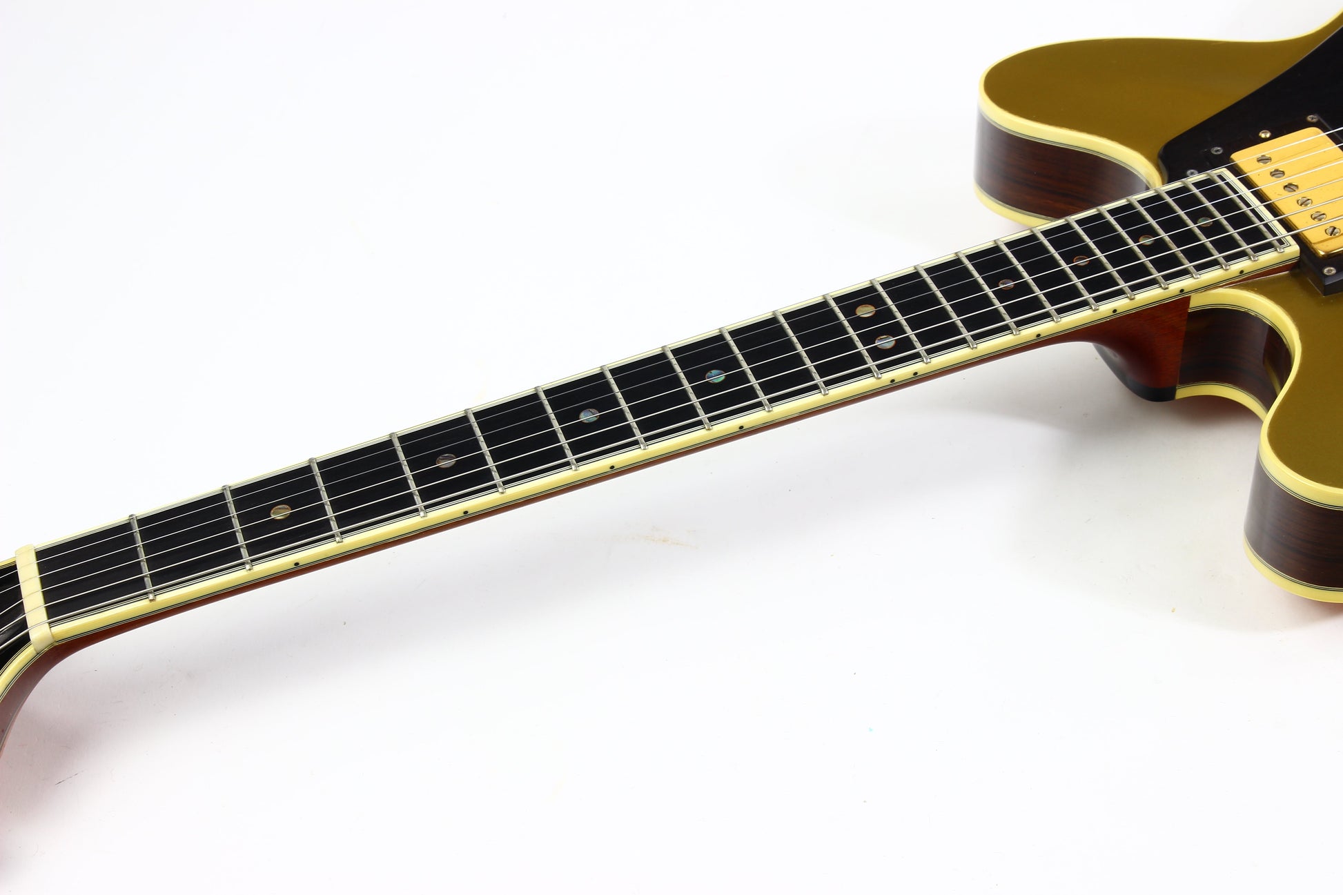 2001 Tom Ribbecke Testadura Goldtop - Masterbuilt w Brazilian Rosewood Center Block & Sides