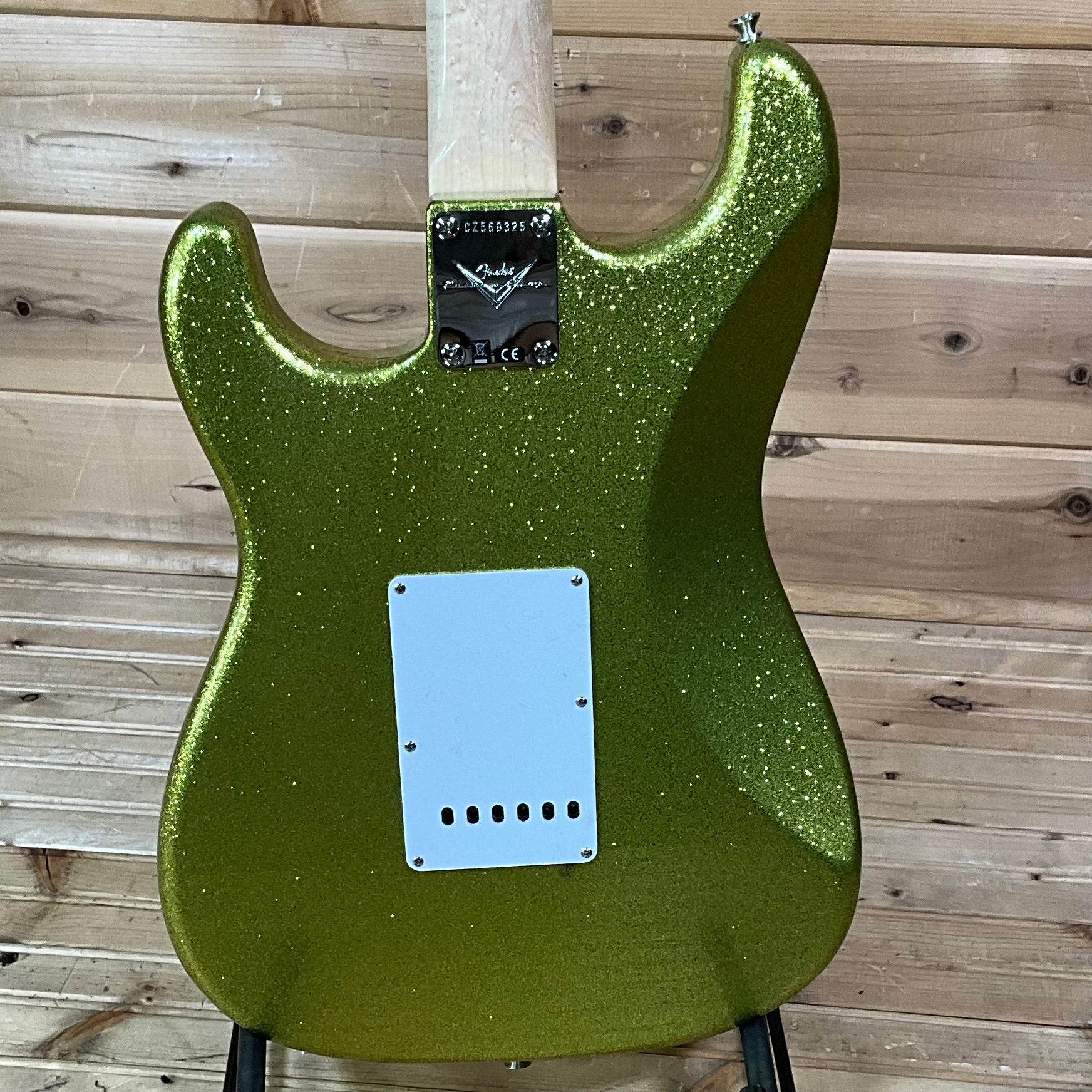 Fender Custom Shop Dick Dale Stratocaster Electric Guitar - Chartreuse Sparkle