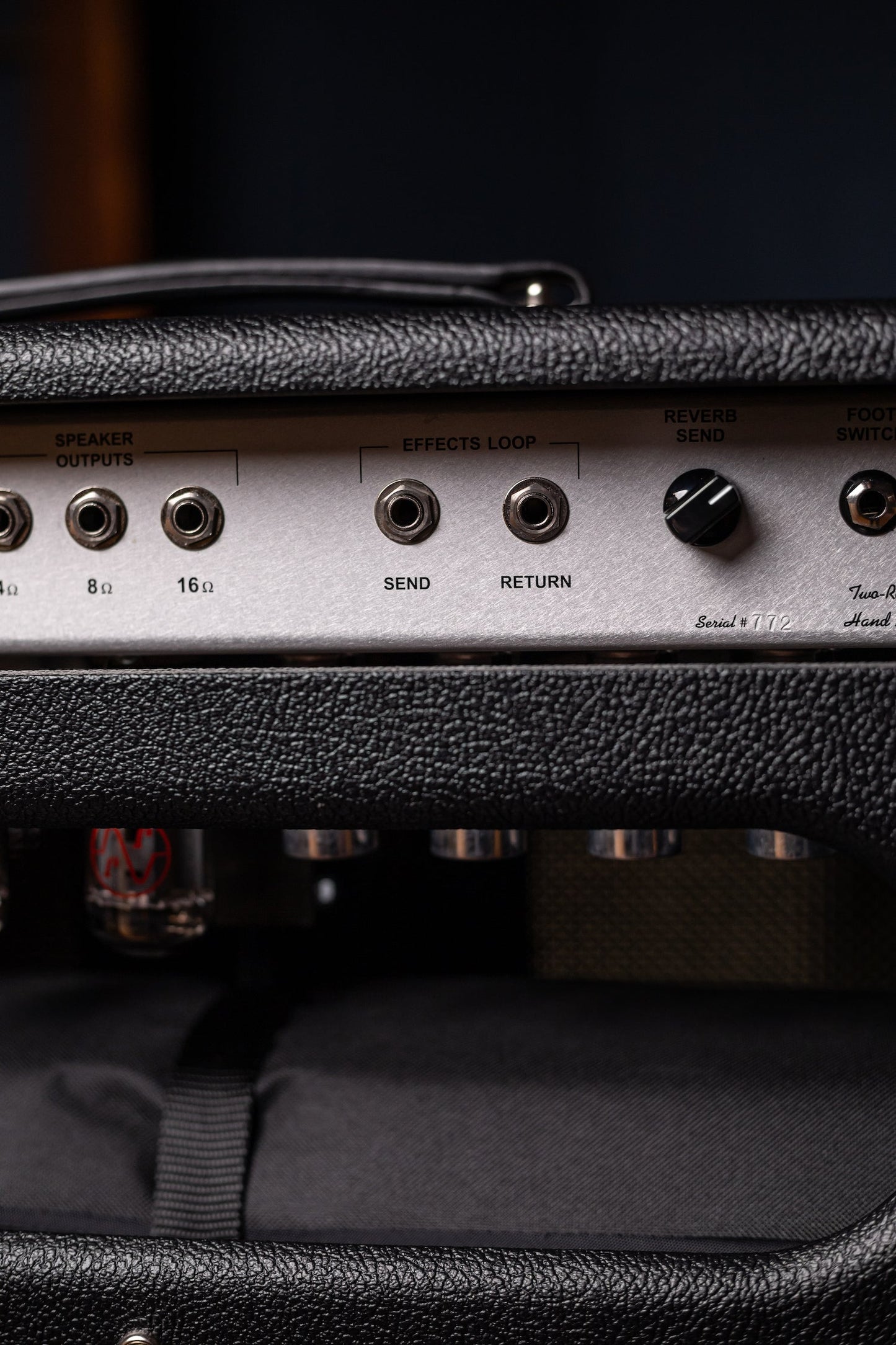 PRE-ORDER | Two-Rock Bloomfield Drive 100/50w Tube Head and Cabinet - Black Bronco Tolex, Salt & Pepper Grill Cloth, Silver Skirt Knobs, White Piping