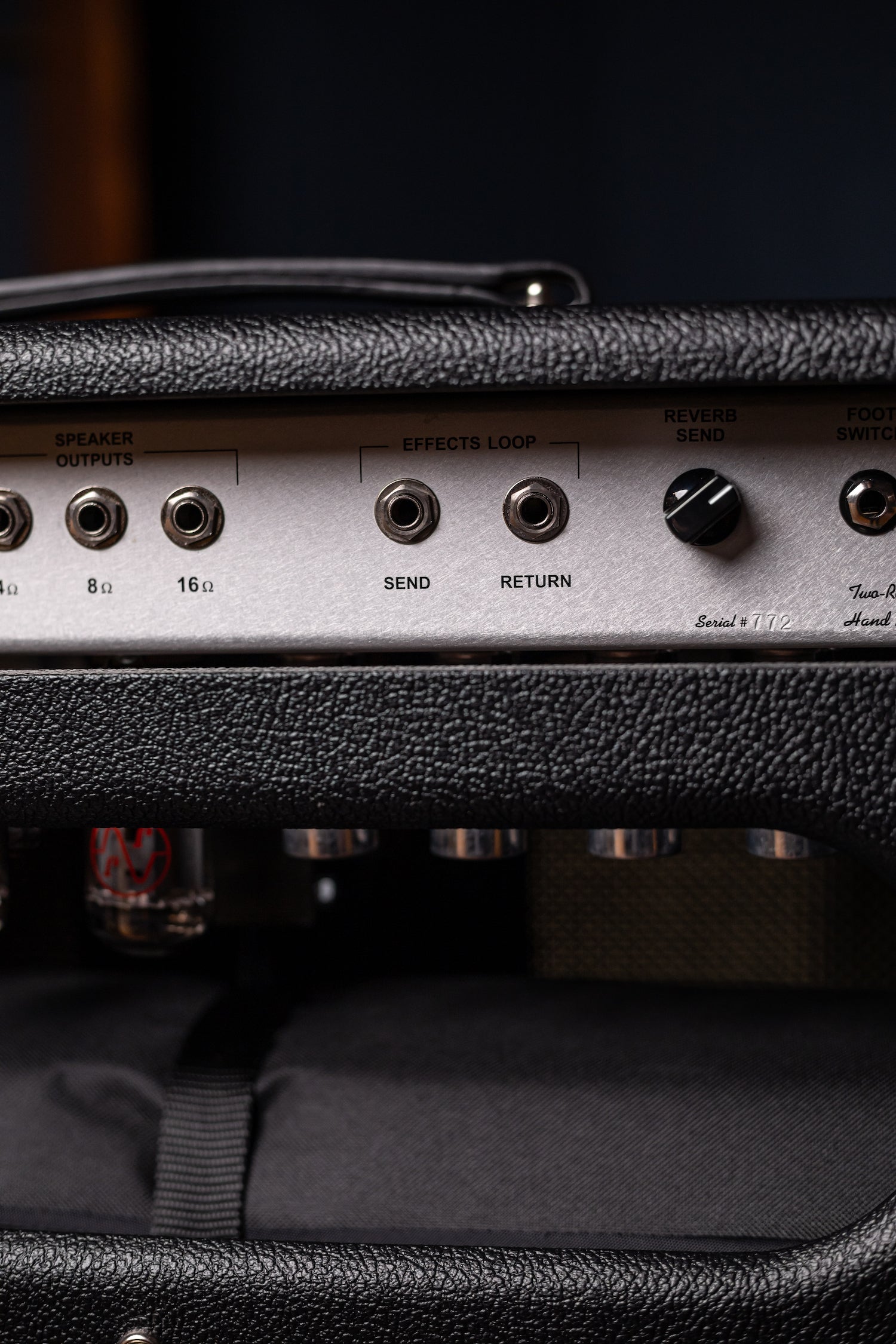 PRE-ORDER | Two-Rock Bloomfield Drive 100/50w Tube Head and Cabinet - Black Bronco Tolex, Salt & Pepper Grill Cloth, Silver Skirt Knobs, White Piping