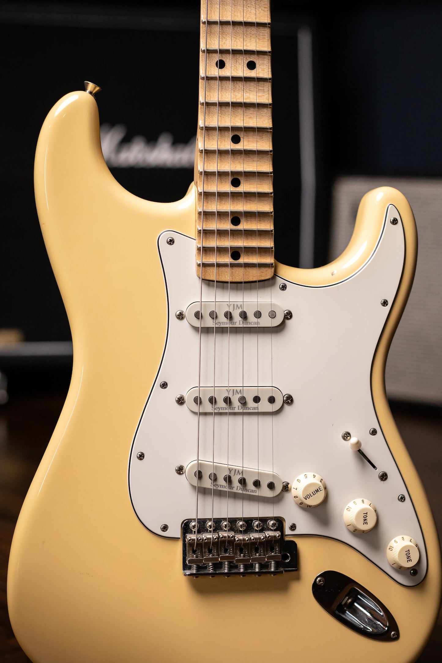2016 Fender Custom Yngwie Malmsteen Owned '68 Maple Cap Stratocaster, Masterbuilt by John Cruz - Vintage White