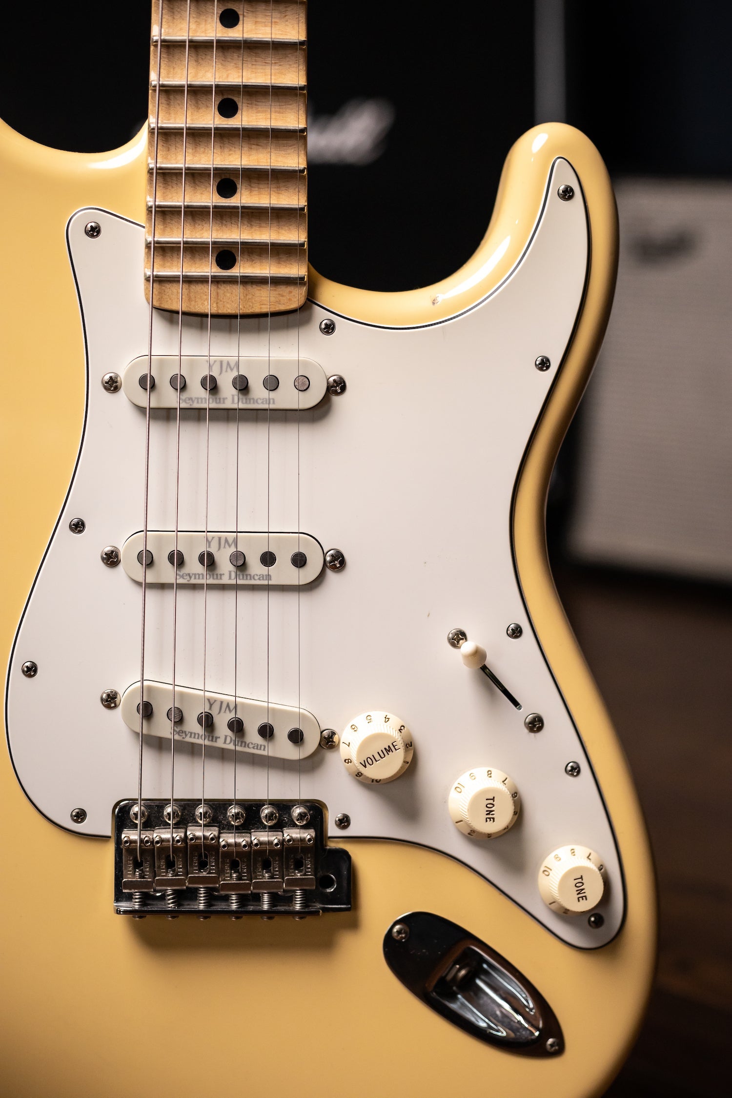 2016 Fender Custom Yngwie Malmsteen Owned '68 Maple Cap Stratocaster, Masterbuilt by John Cruz - Vintage White