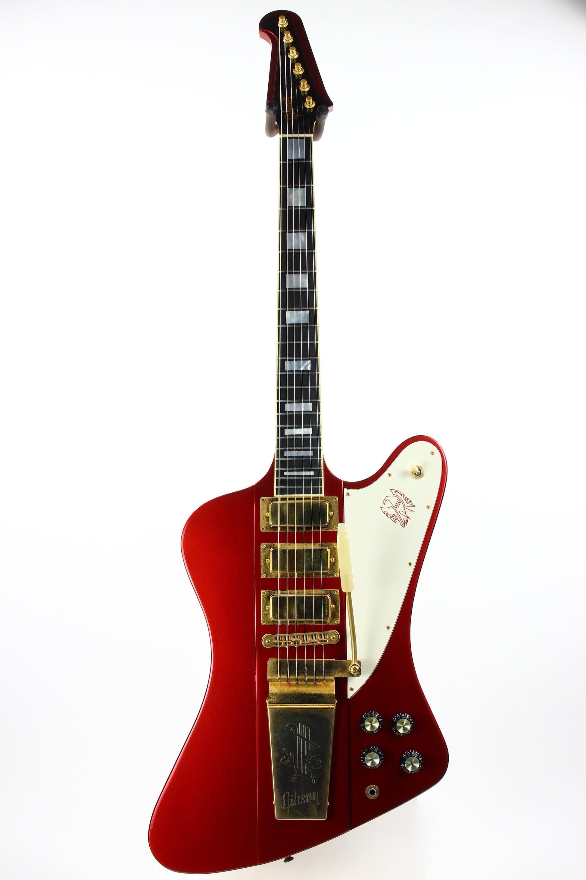 2005 Gibson Firebird VII Metallic Red -- EBONY Board, Maestro, Gold Hardware, OHSC! v i iii