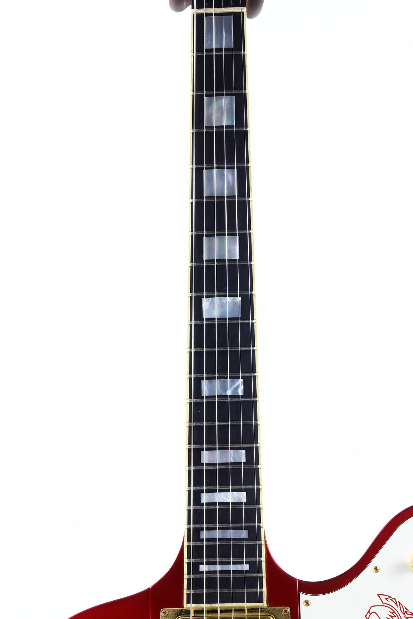 2005 Gibson Firebird VII Metallic Red -- EBONY Board, Maestro, Gold Hardware, OHSC! v i iii