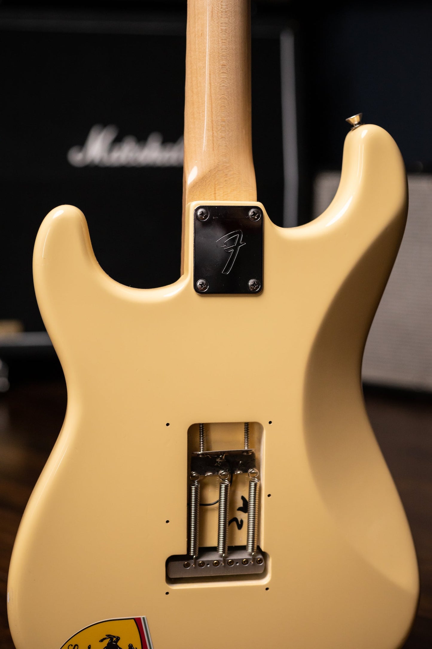 2016 Fender Custom Yngwie Malmsteen Owned '68 Maple Cap Stratocaster, Masterbuilt by John Cruz - Vintage White