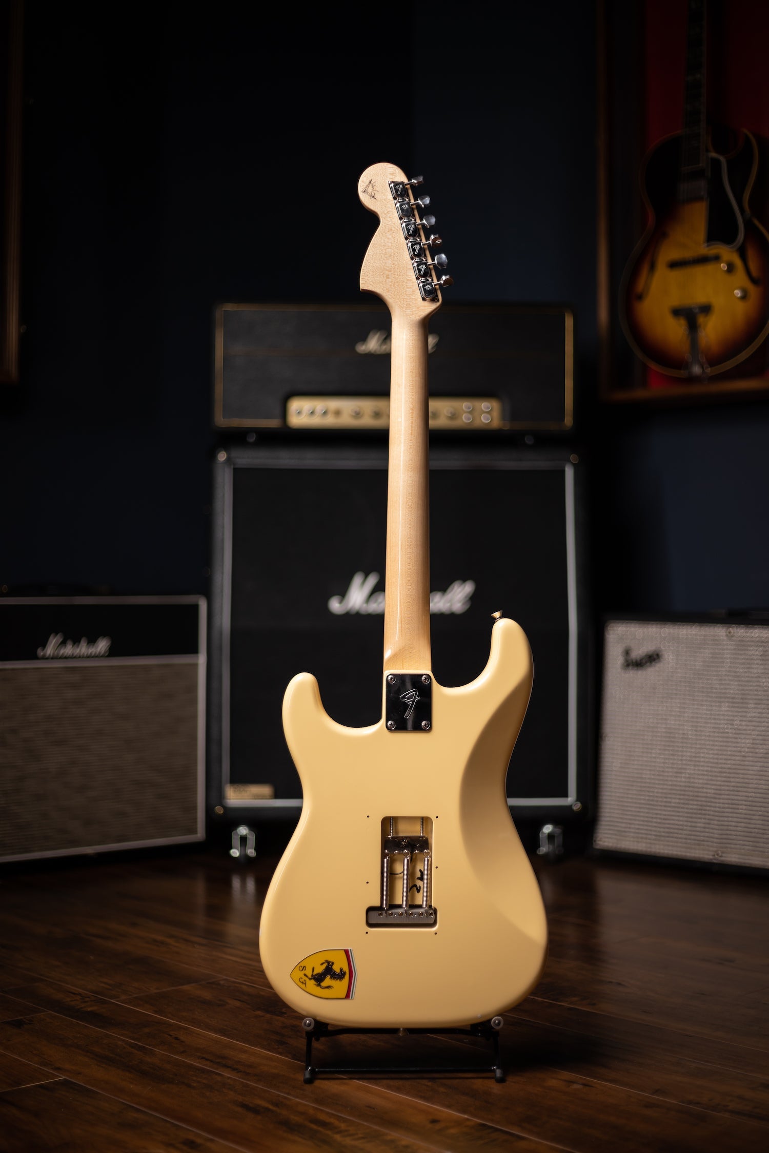 2016 Fender Custom Yngwie Malmsteen Owned '68 Maple Cap Stratocaster, Masterbuilt by John Cruz - Vintage White