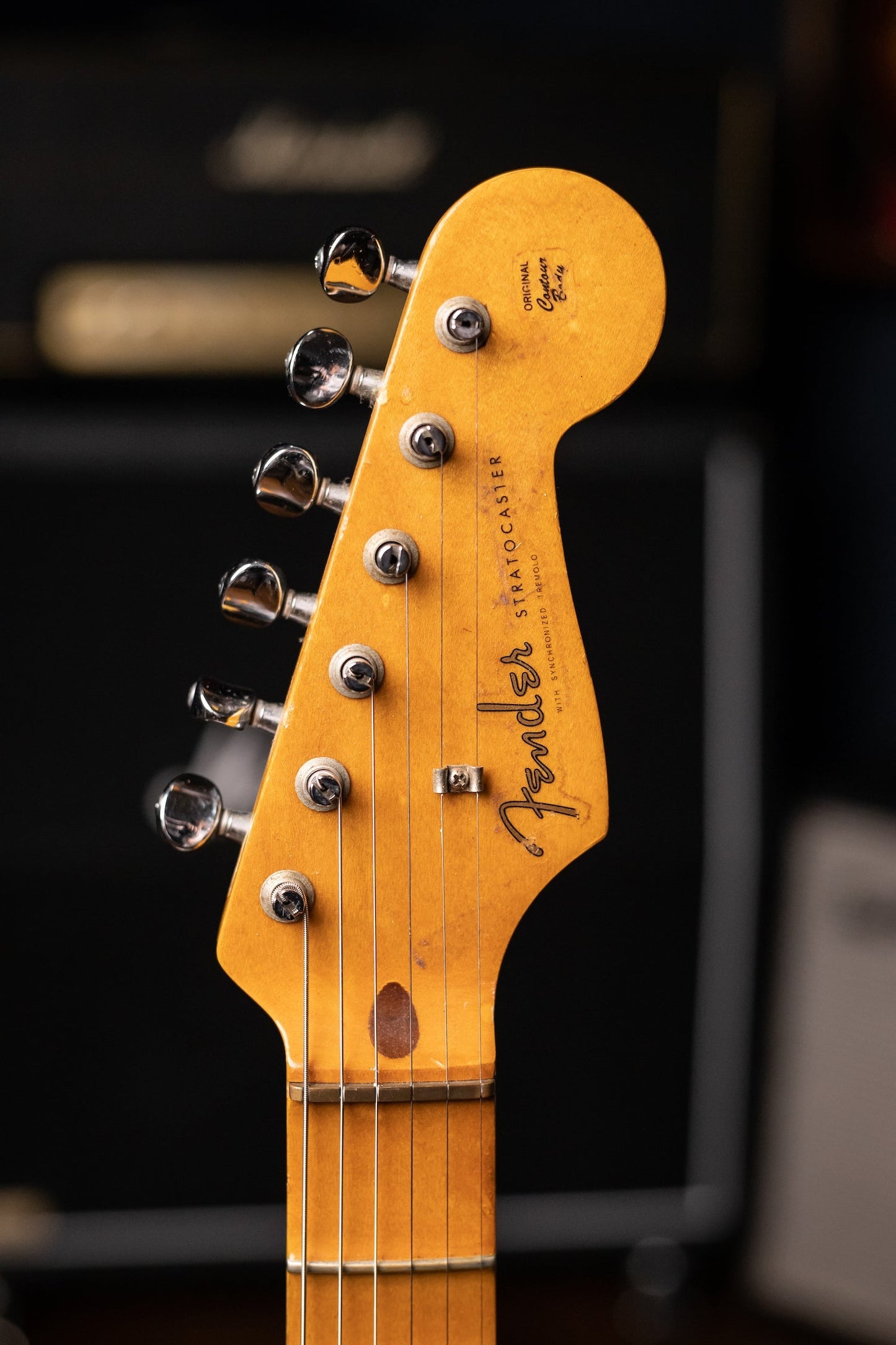 Fender '57 Stratocaster Yngwie Malmsteen Owned Stage/Studio Electric Guitar in Sonic Blue + Yngwie Malmsteen Parabellum Painting by David Banegas