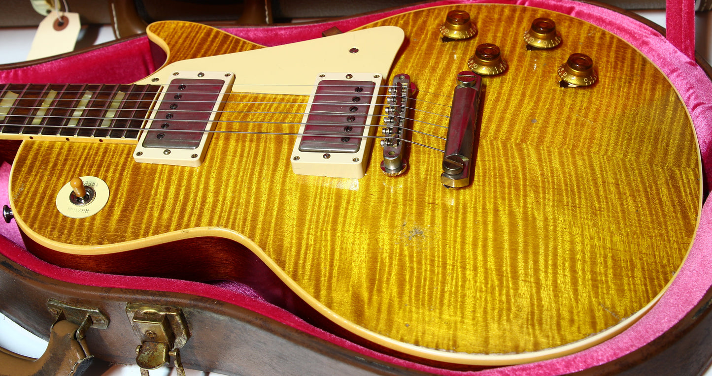 2021 Gibson 1959 Les Paul Murphy Painted & Heavy Aged Murphy Lab - '59 Reissue, R9, Custom Shop, Lemon Drop