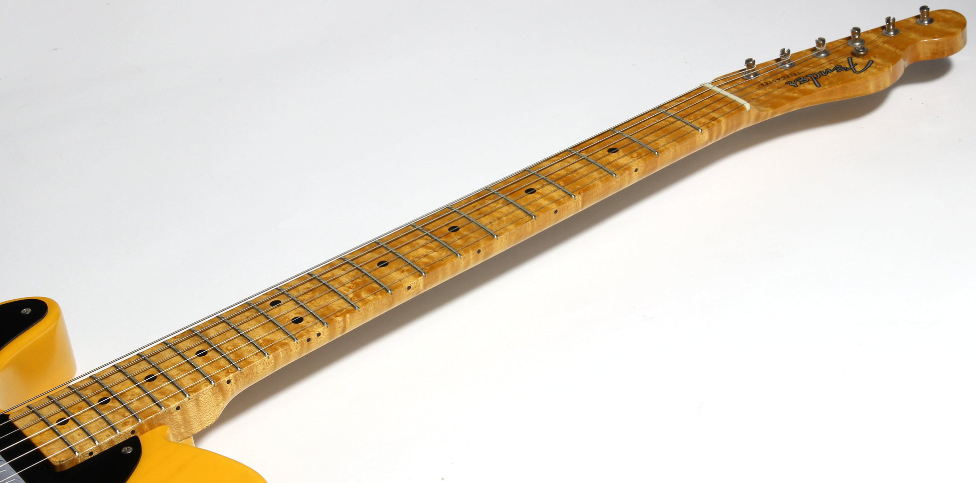 1991 Fender Custom Shop Masterbuilt '52 Telecaster Blackguard 1952 Tele | Left-Handed Strung Righty FRED STUART