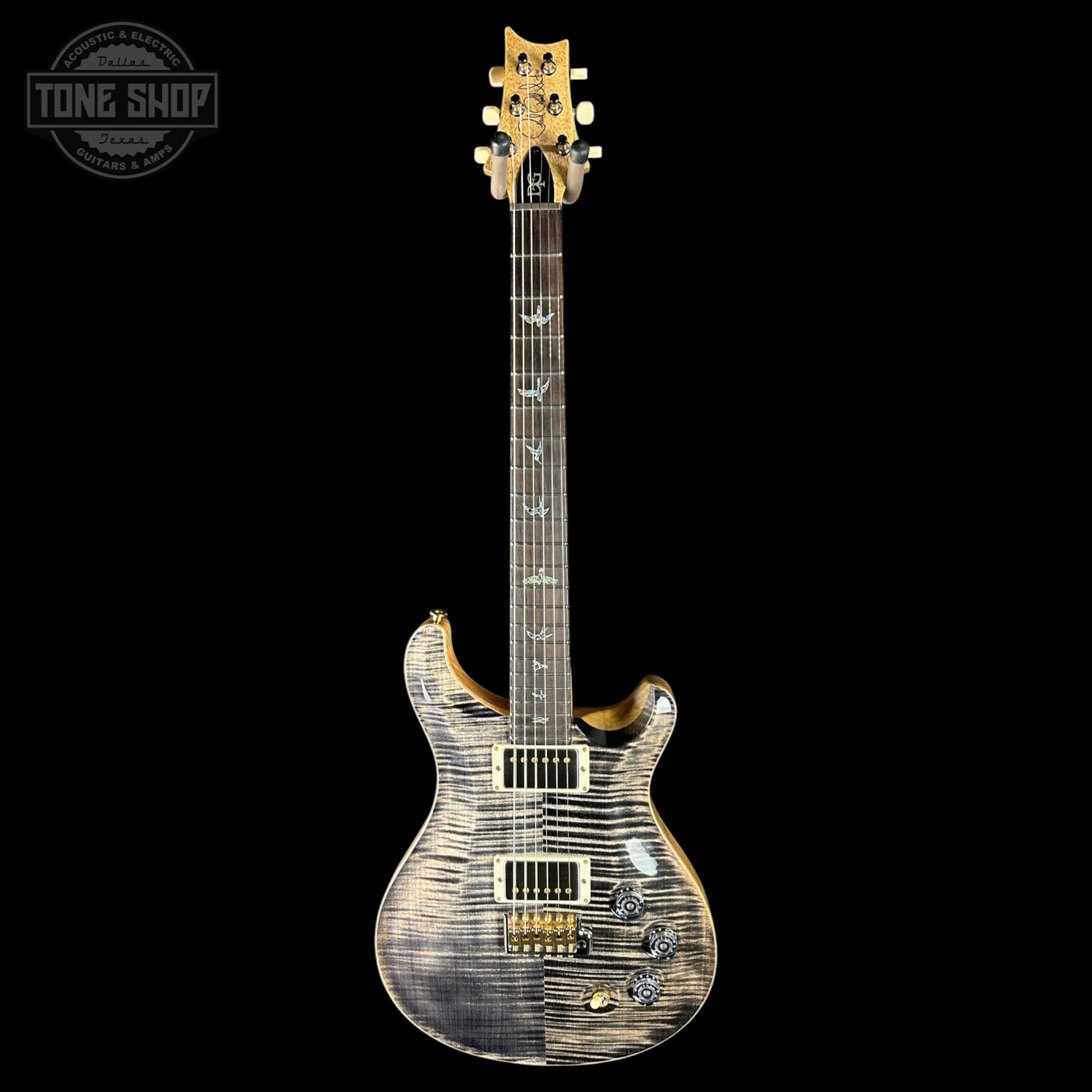 PRS Wood Library DGT 10 Top Charcoal Korina / Brazilian RW w/case 0422537