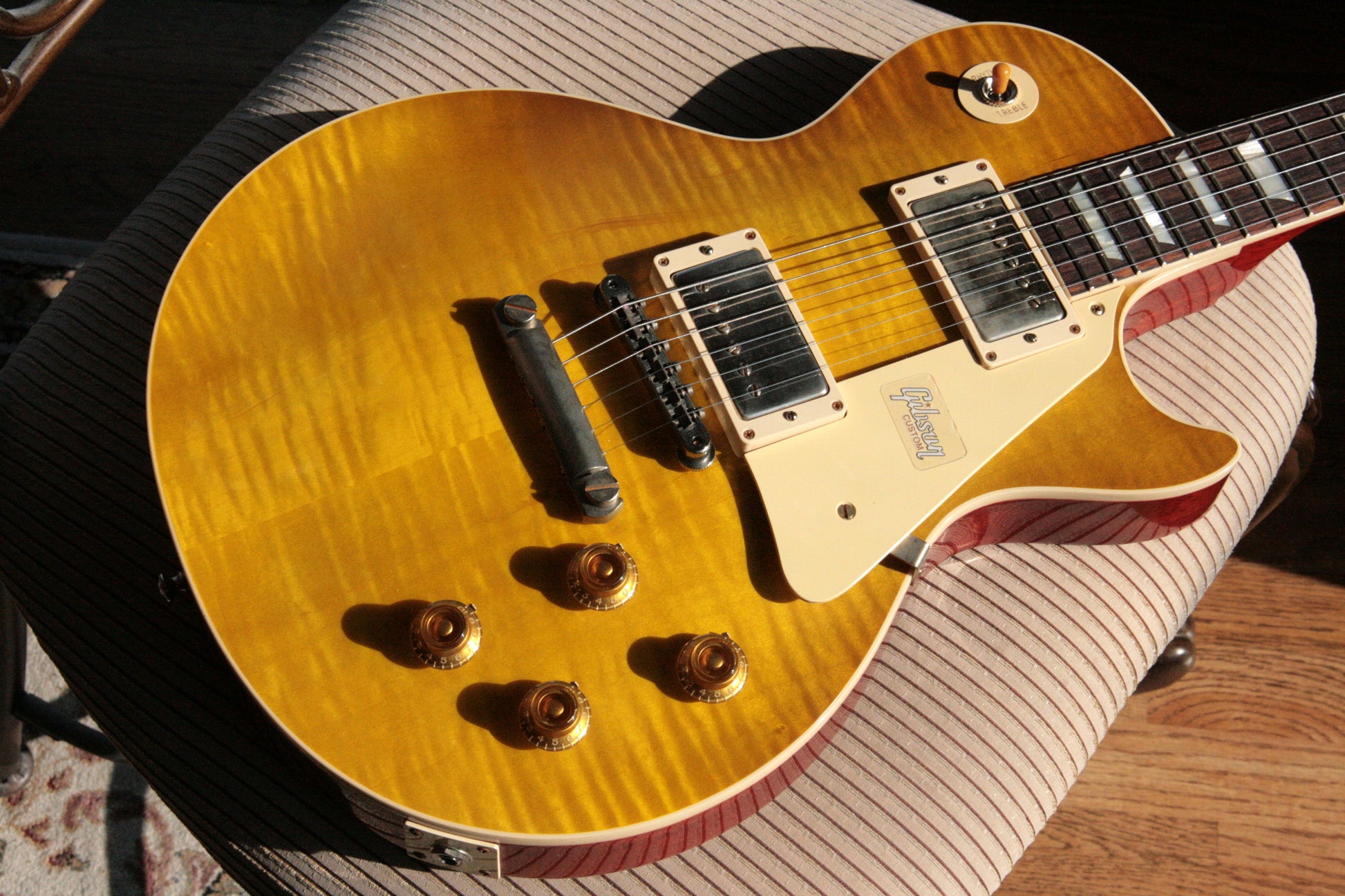 2018 Gibson 1958 Les Paul Historic Reissue! R8 58 LP Honey Lemon Fade Custom Shop TH Specs