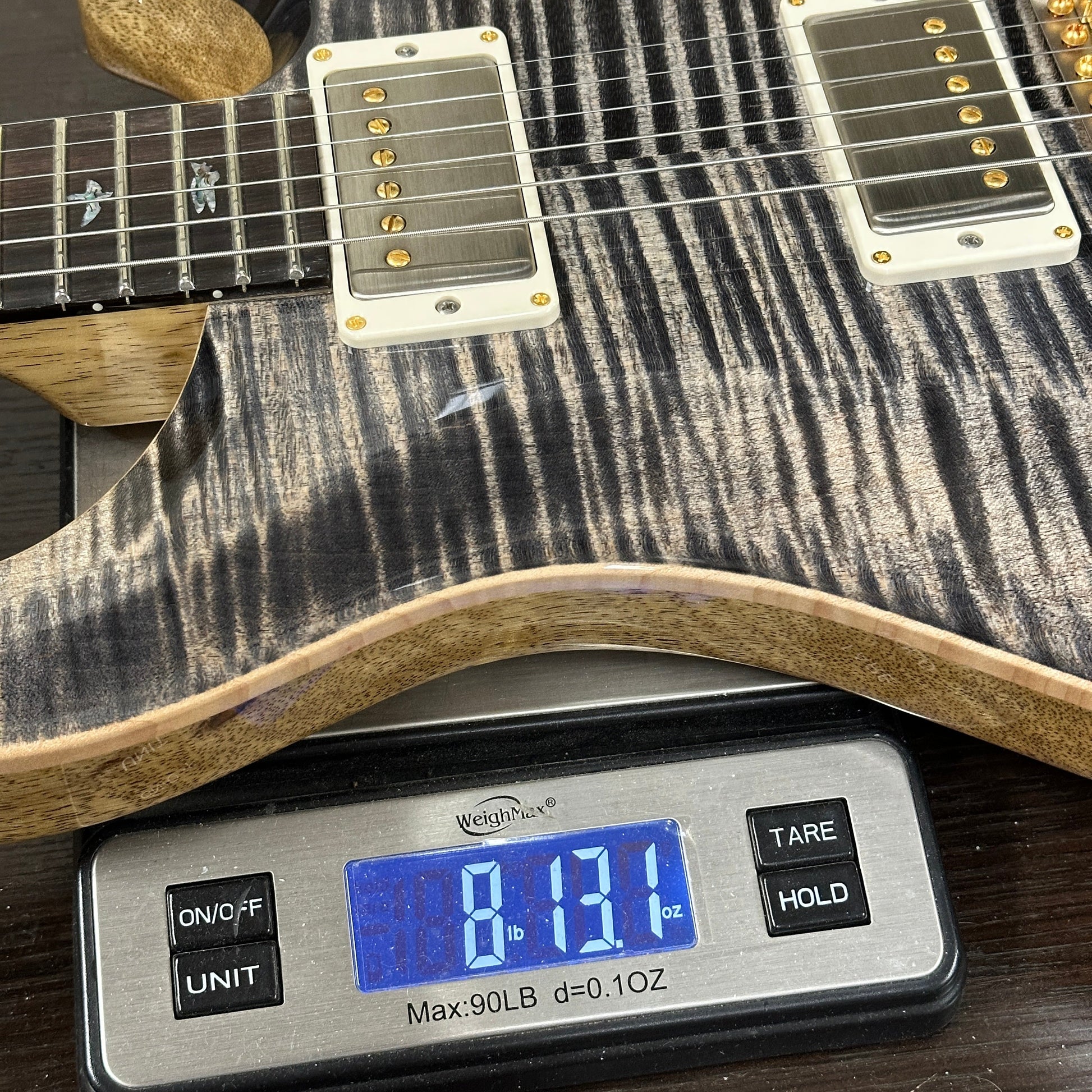 PRS Wood Library DGT 10 Top Charcoal Korina / Brazilian RW w/case 0422537