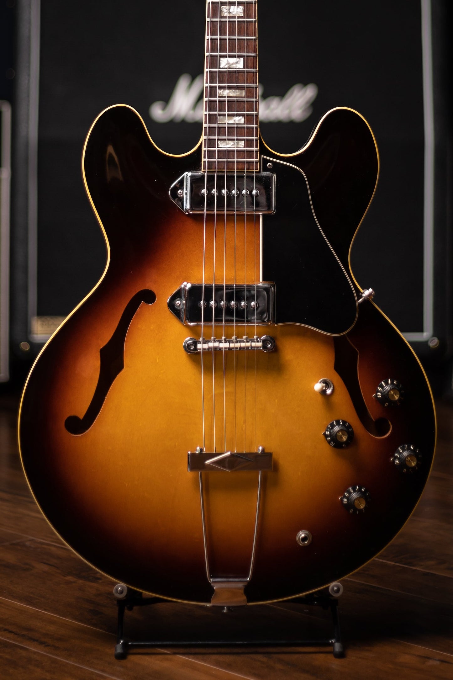 1968 Gibson ES-330 Long Neck Electric Guitar - Sunburst