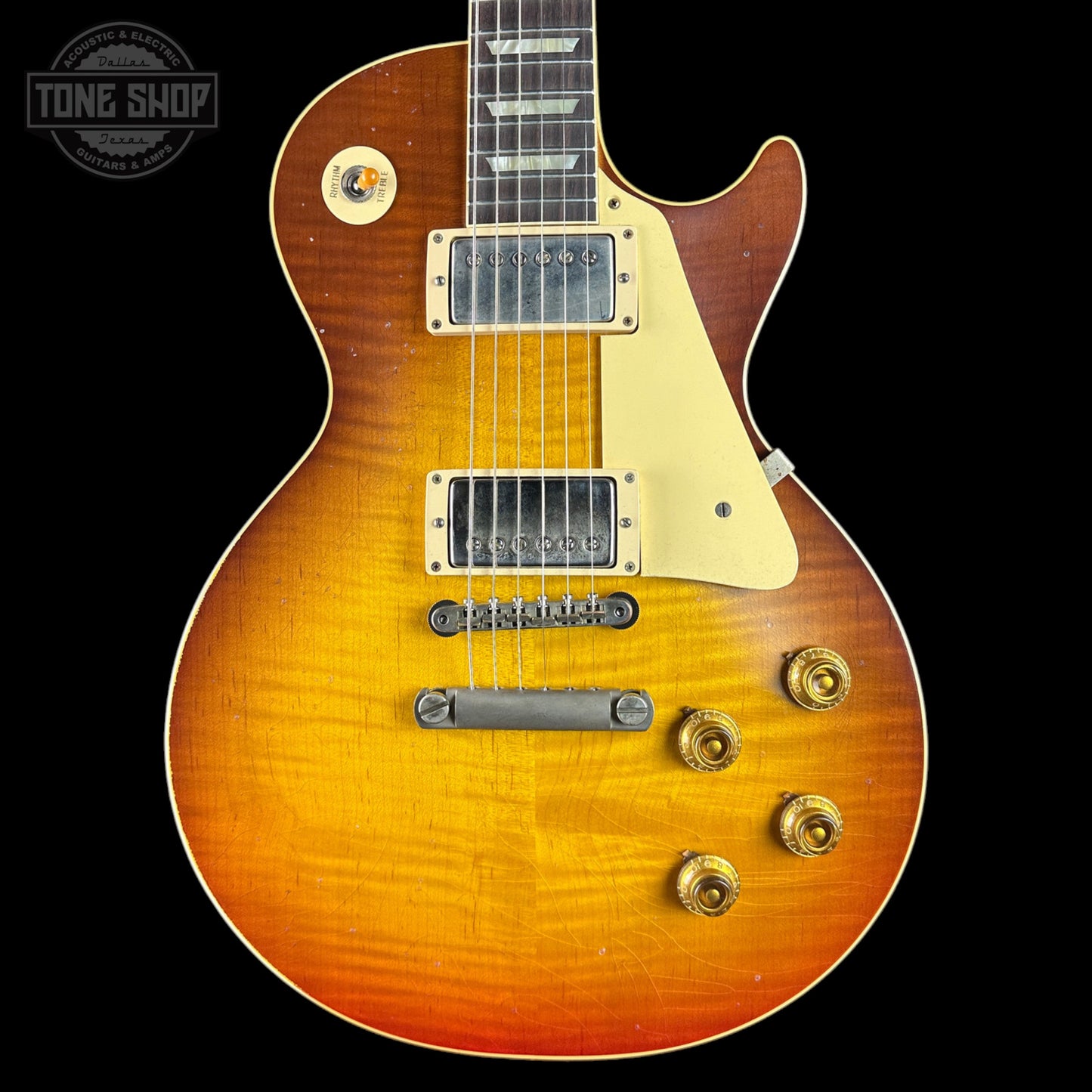 Gibson Custom 1959 Les Paul Standard Reissue Light Aged Royal Teaburst w/case 96840