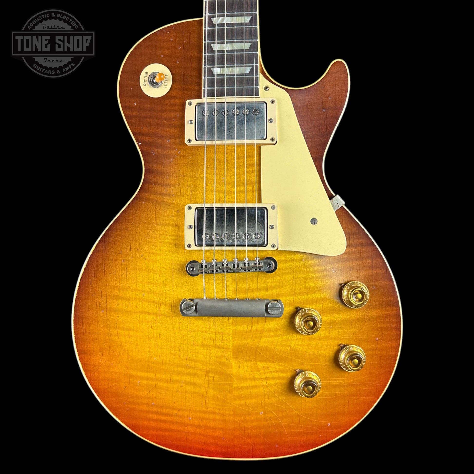 Gibson Custom 1959 Les Paul Standard Reissue Light Aged Royal Teaburst w/case 96840