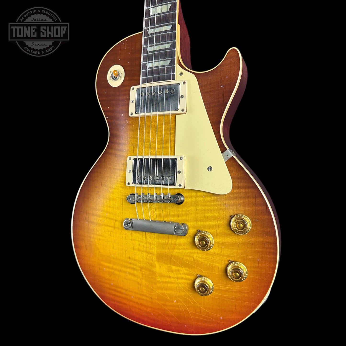 Gibson Custom 1959 Les Paul Standard Reissue Light Aged Royal Teaburst w/case 96840